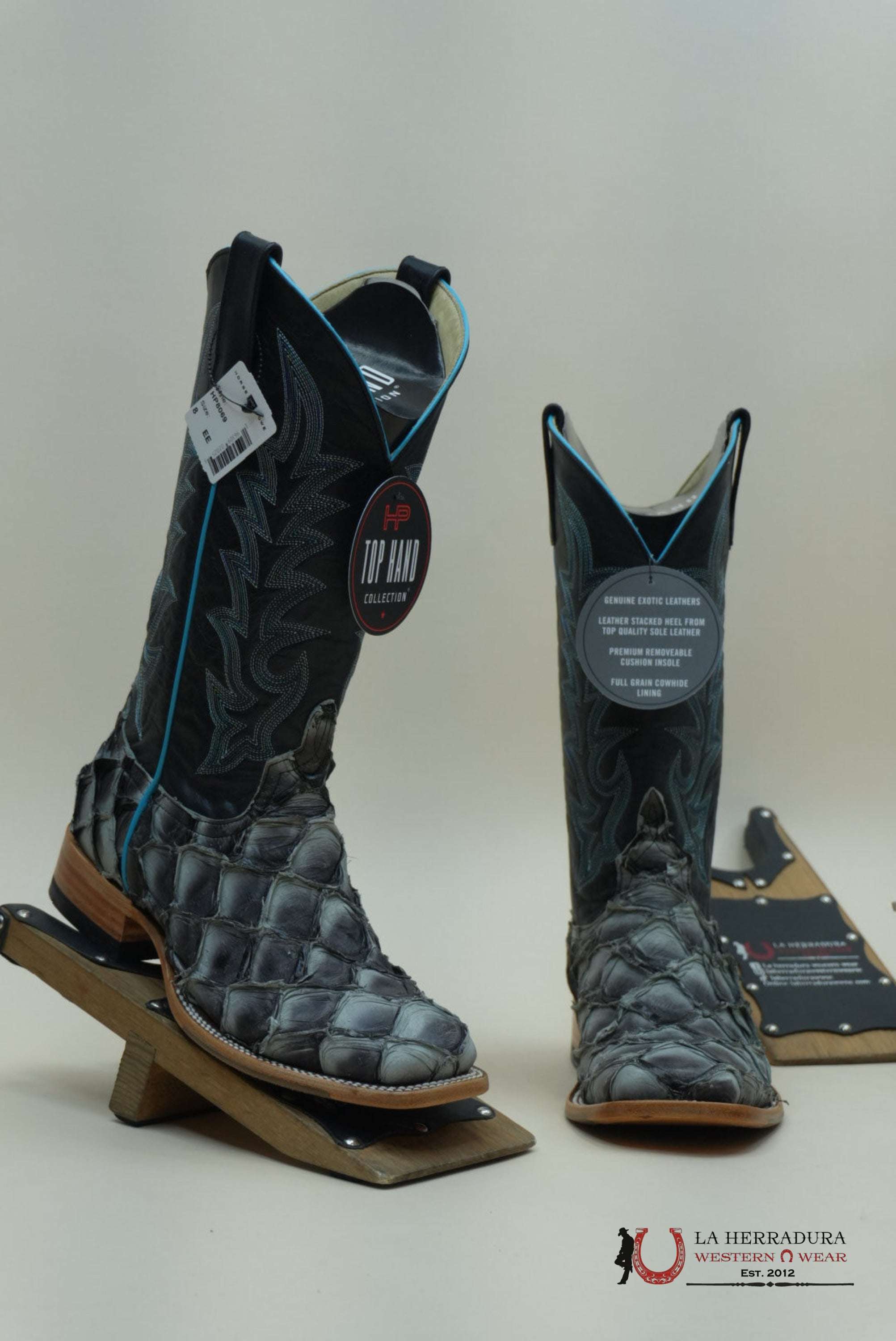 Horse Power Macking Bird Big Bass Black Explosion Fish Botas Hombres