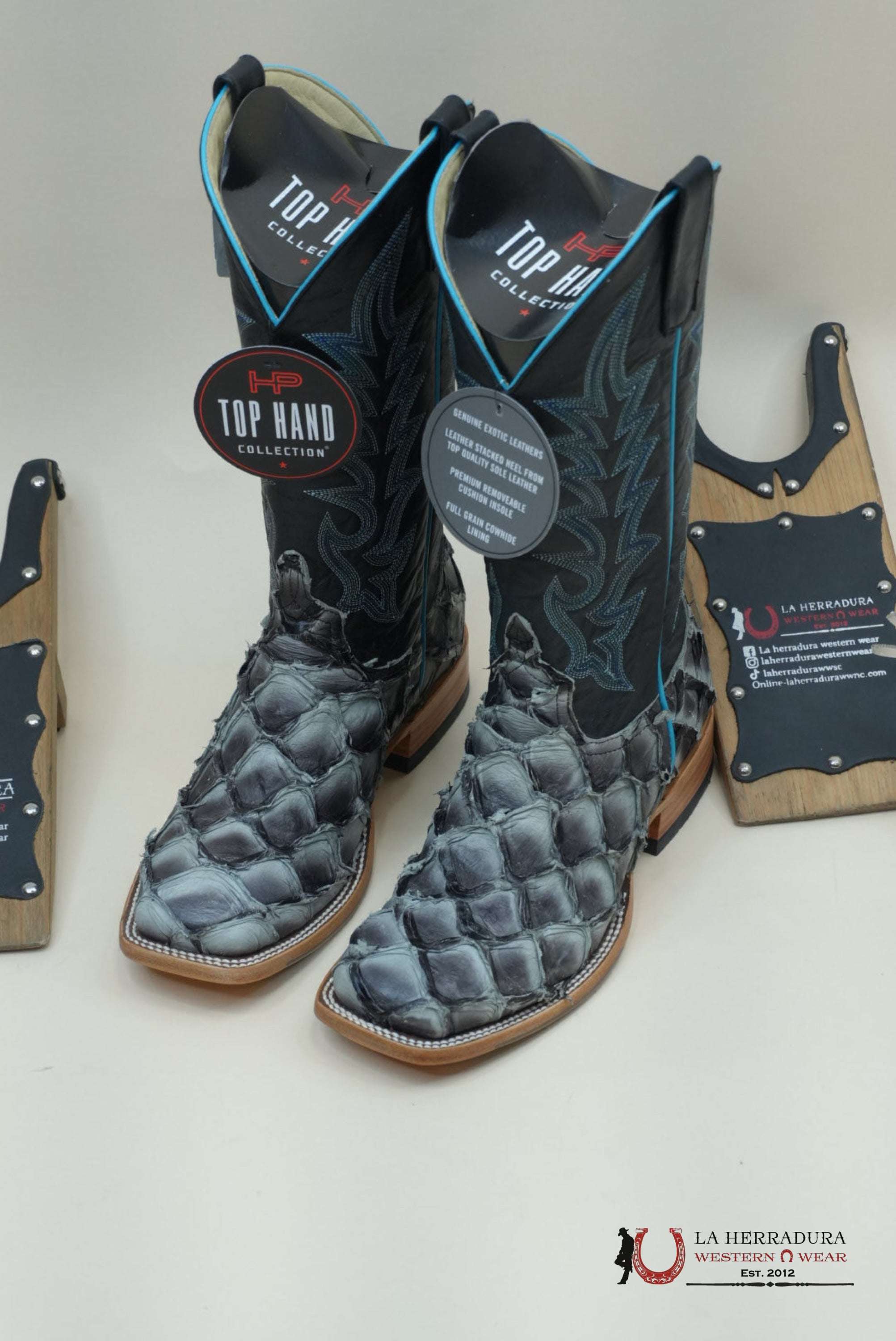 Horse Power Macking Bird Big Bass Black Explosion Fish Botas Hombres