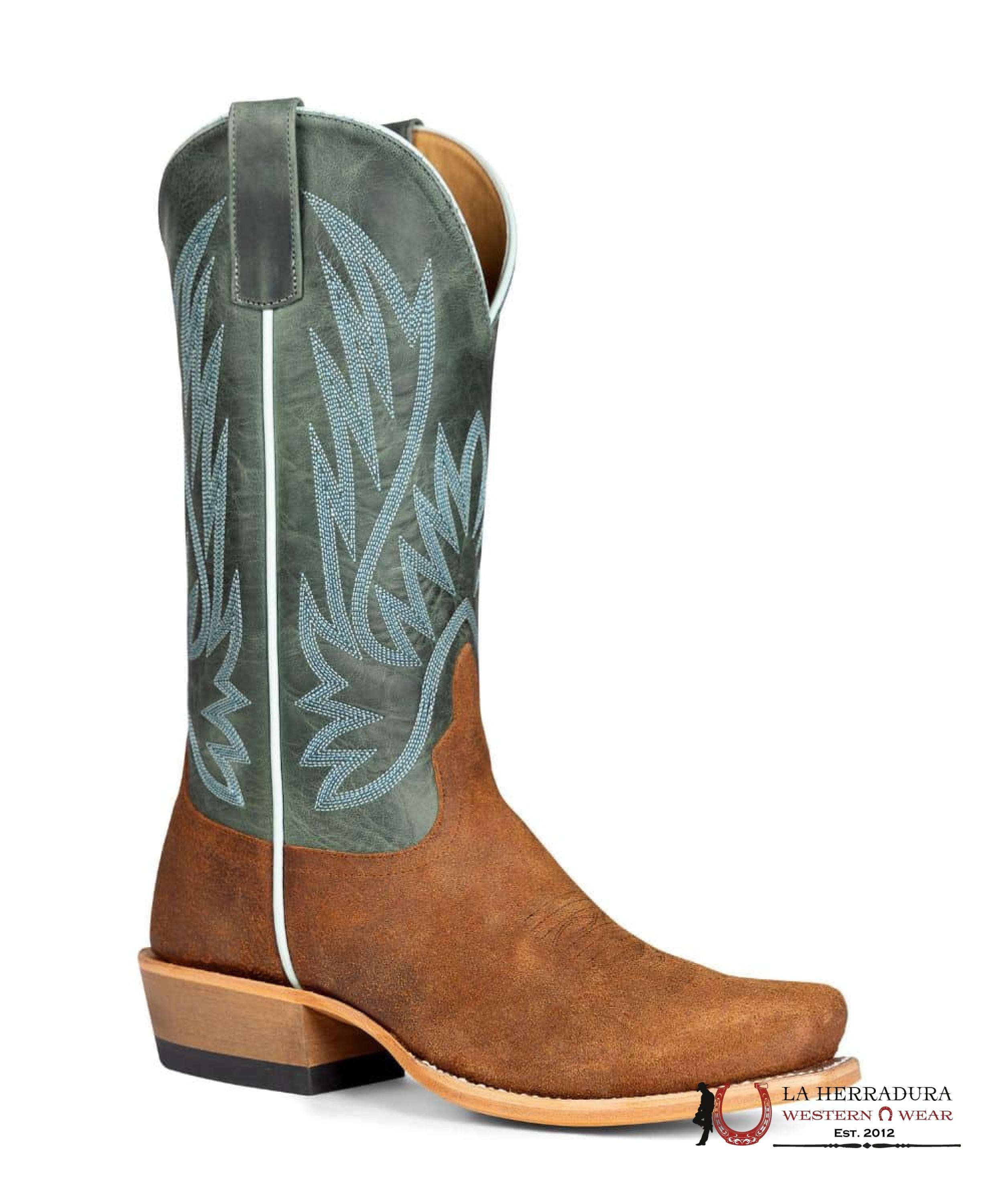 Horse Power Tabaco Old Suede Sierra Emerald - HP9541 BOTAS HOMBRES