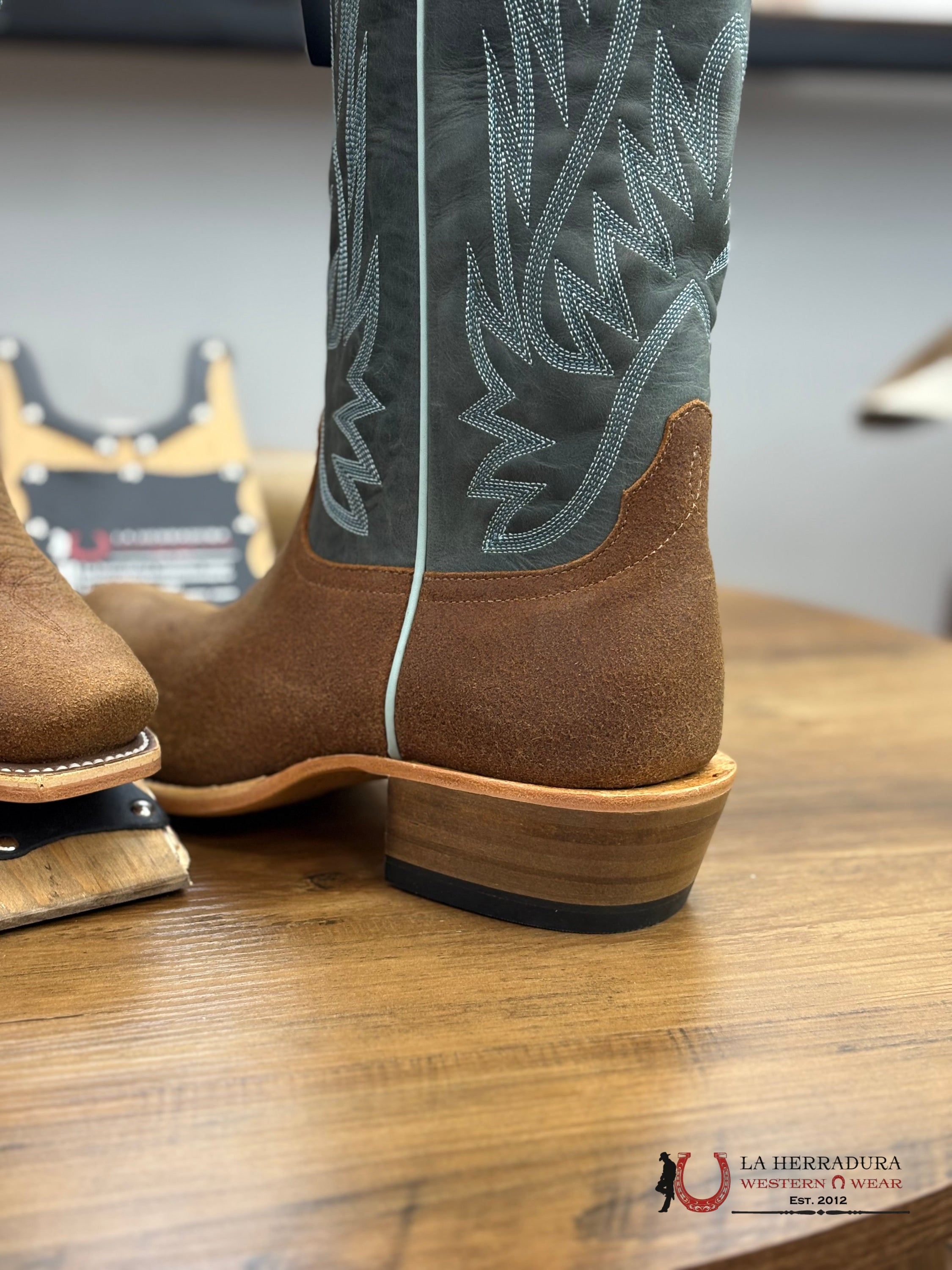 Horse Power Tabaco Old Suede Sierra Emerald - HP9541 BOTAS HOMBRES