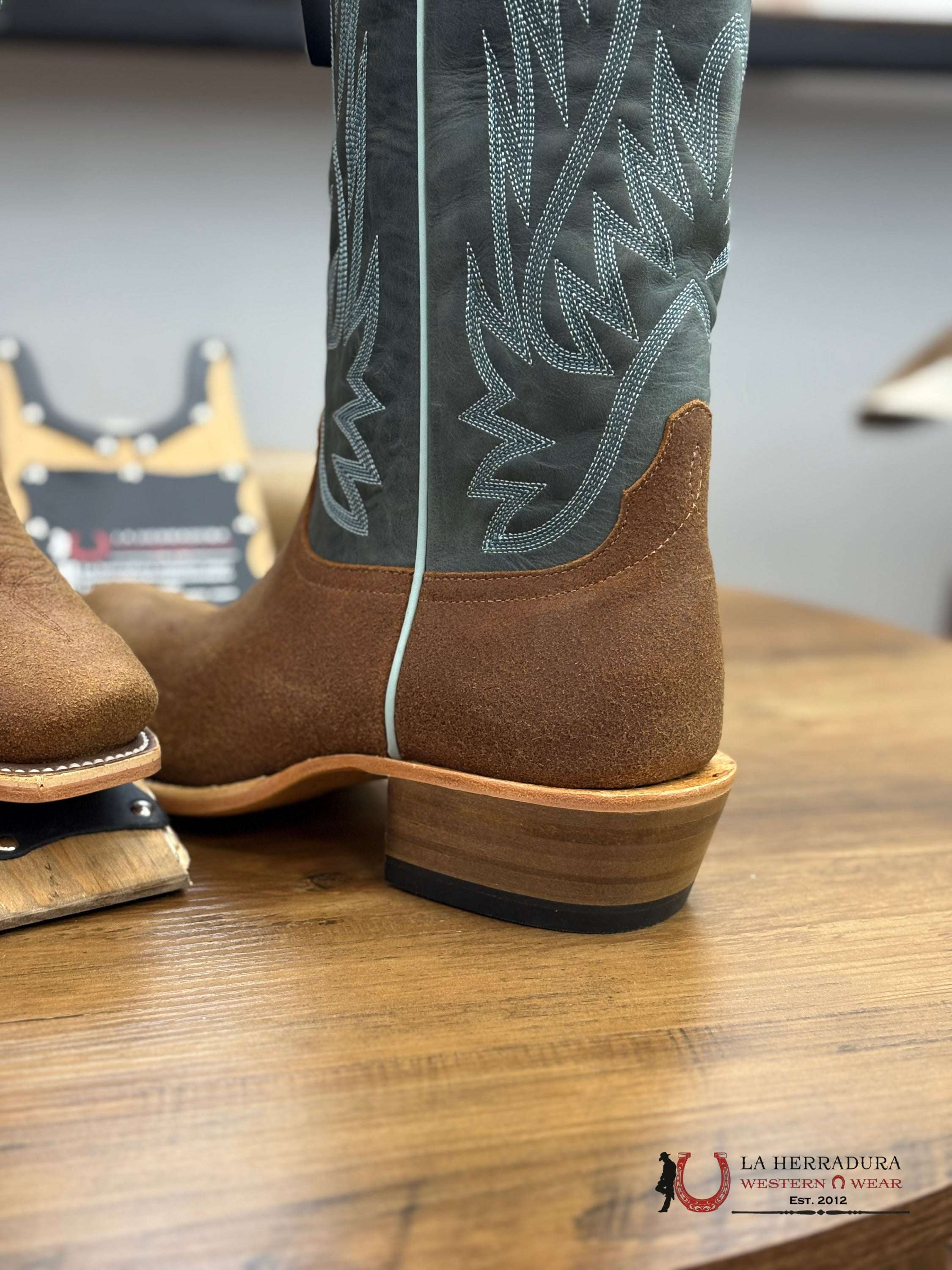 Horse Power Tabaco Old Suede Sierra Emerald - HP9541 BOTAS HOMBRES
