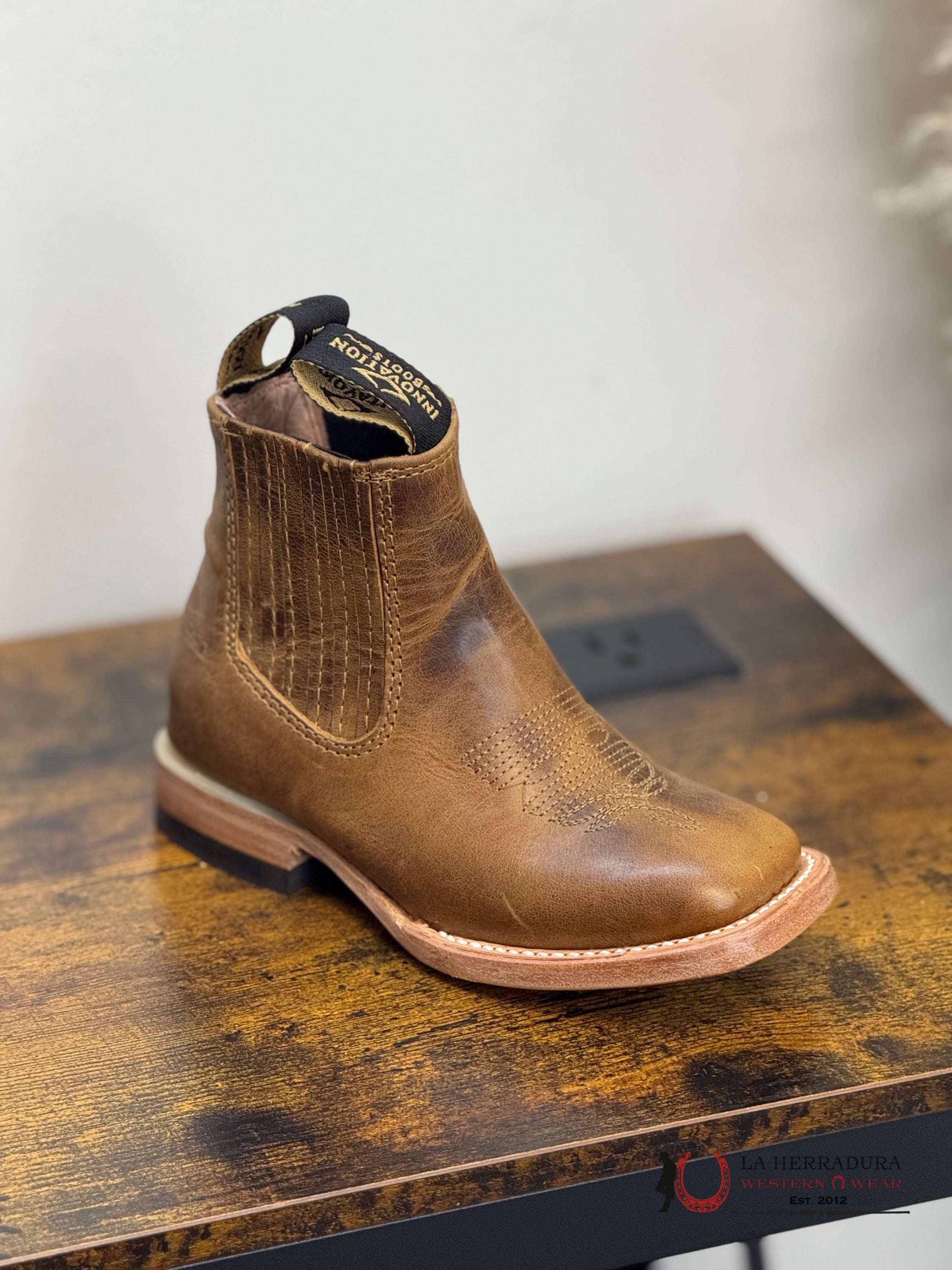 INNOVATION KIDS SHORT BOOT GRASSO HONEY SQ. TOE NIÑOS