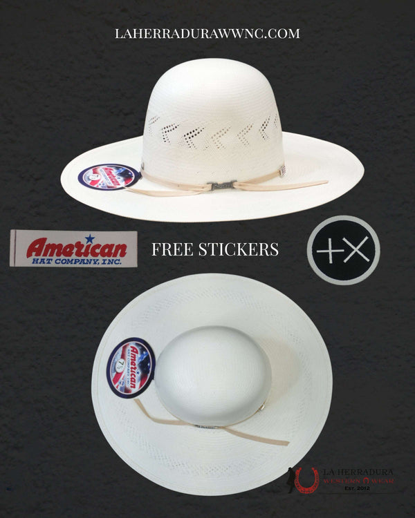 JC4210 AMERICAN HAT OPEN CROWN STRAW HAT STYLE