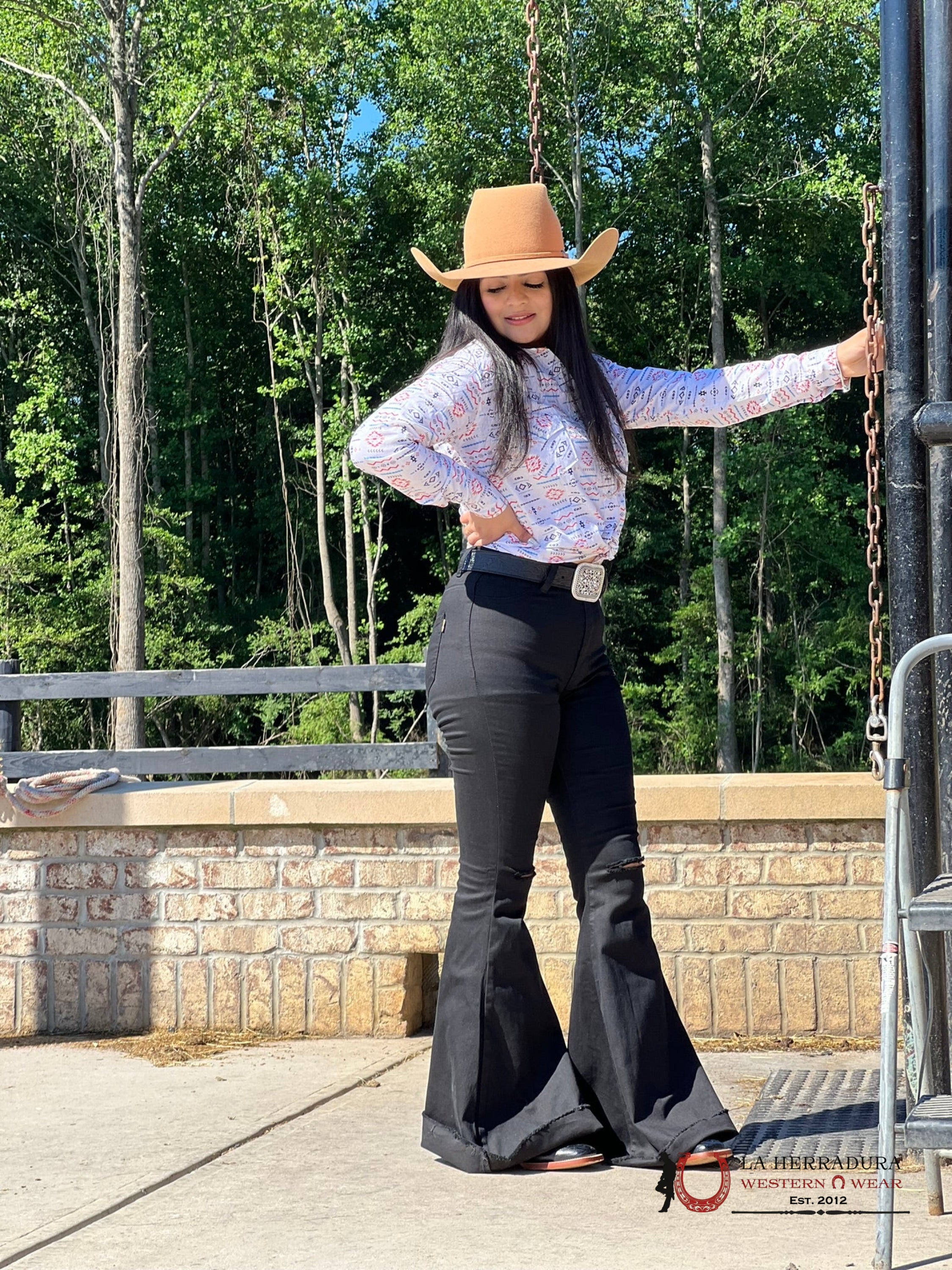 Jean For Women Bell Bottoms Black Ropa Mujeres