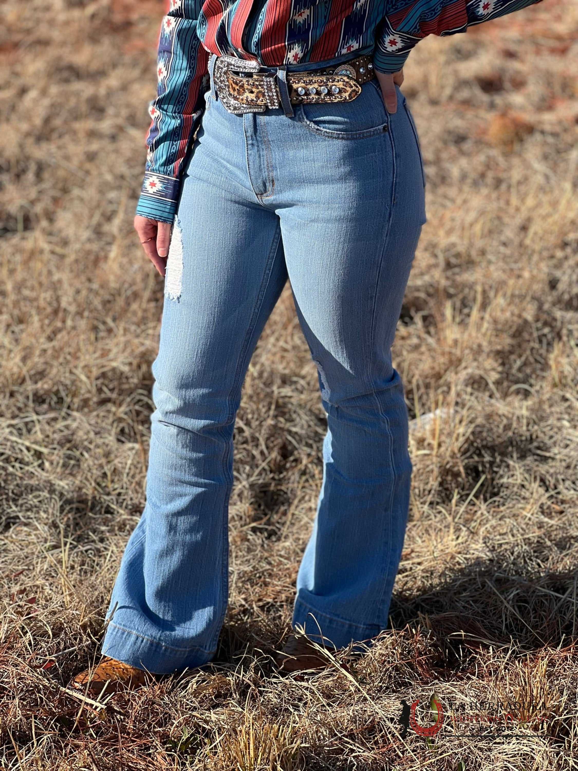 Jean For Women Kimes Ranch Jennifer Sugar Fade Azul Claro Ropa Mujeres