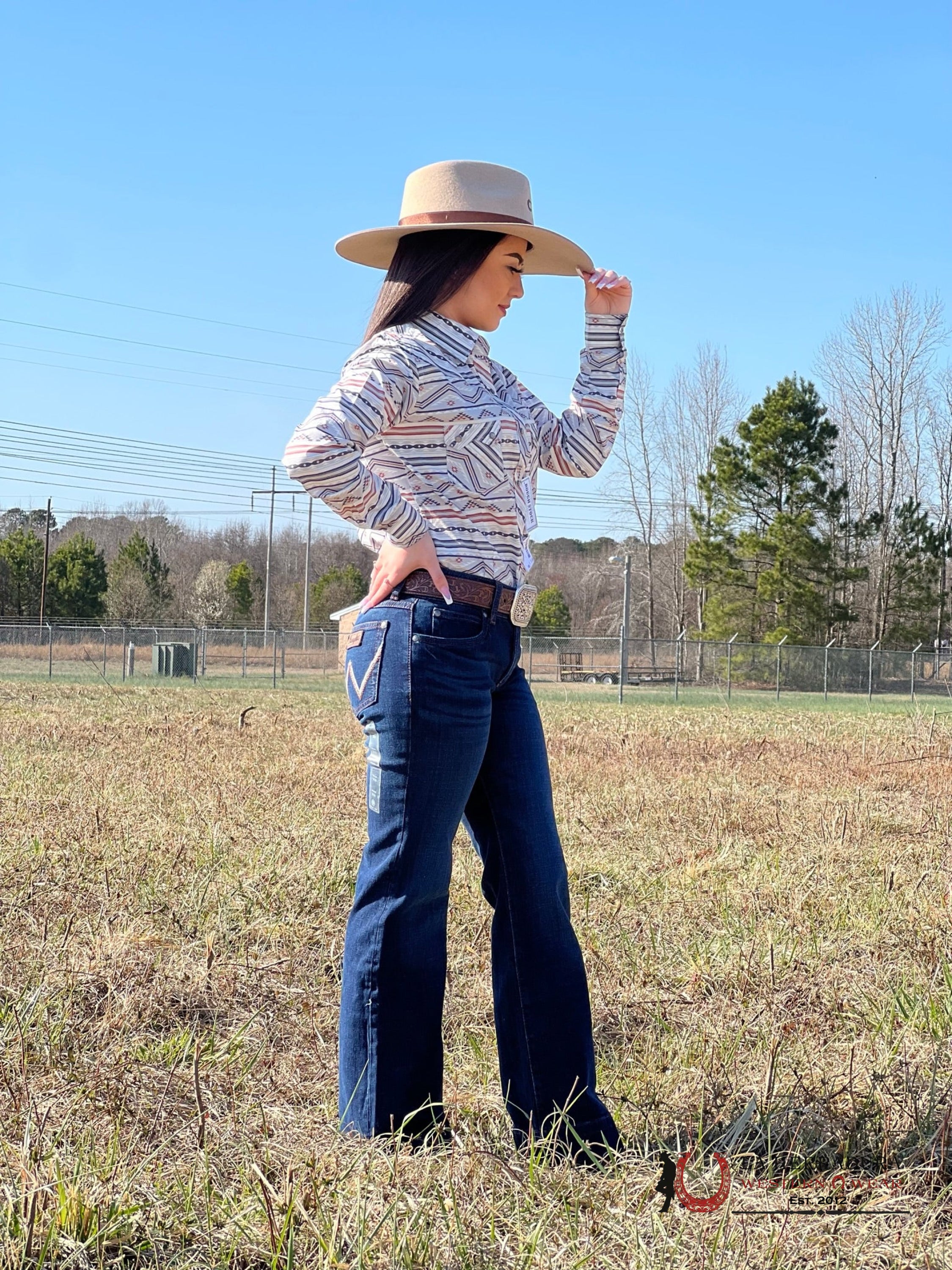 Jean For Women Wrangler Azul Marino Retro Wnq Ropa Mujeres