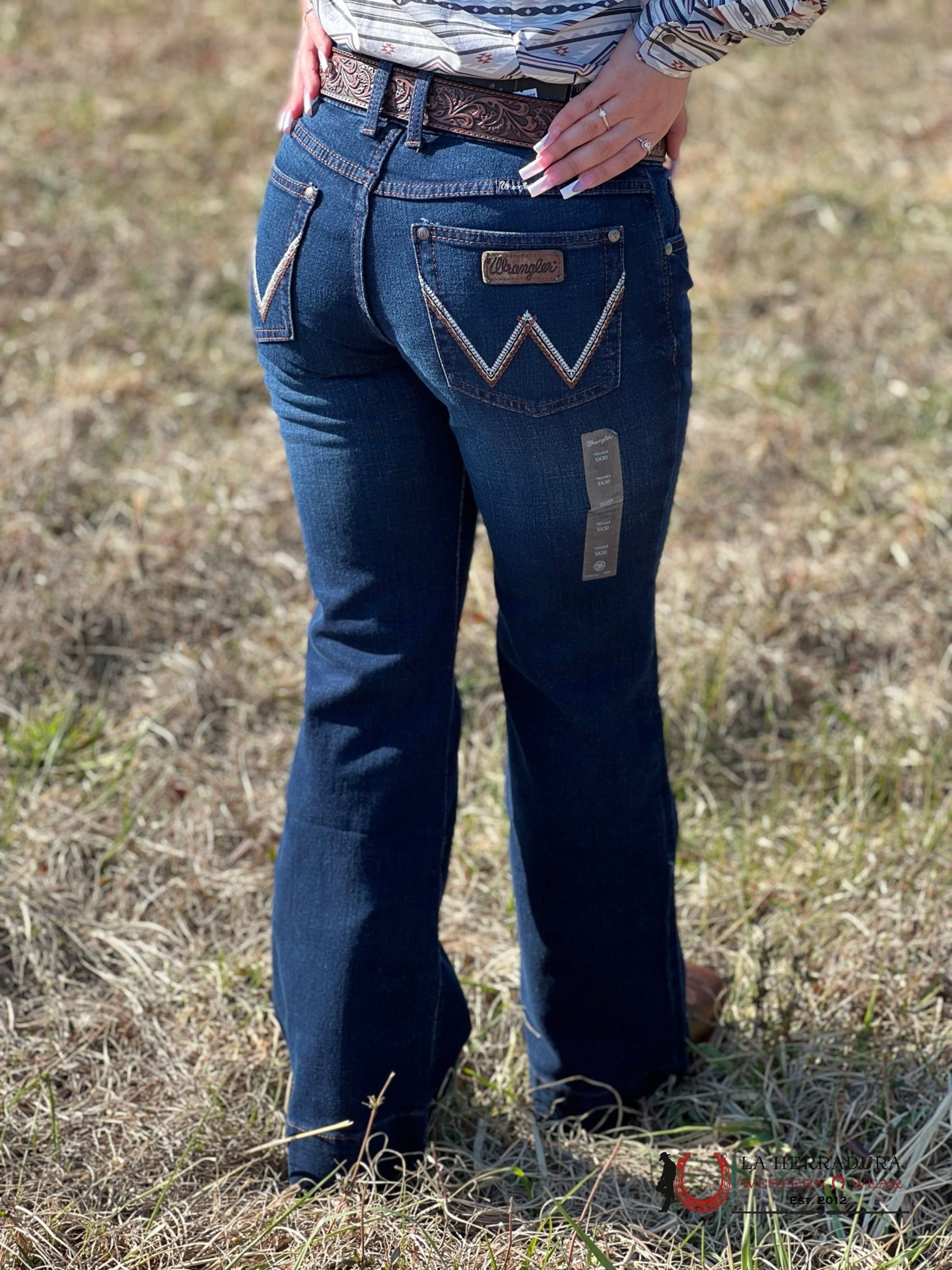 Jean For Women Wrangler Azul Marino Retro Wnq Ropa Mujeres