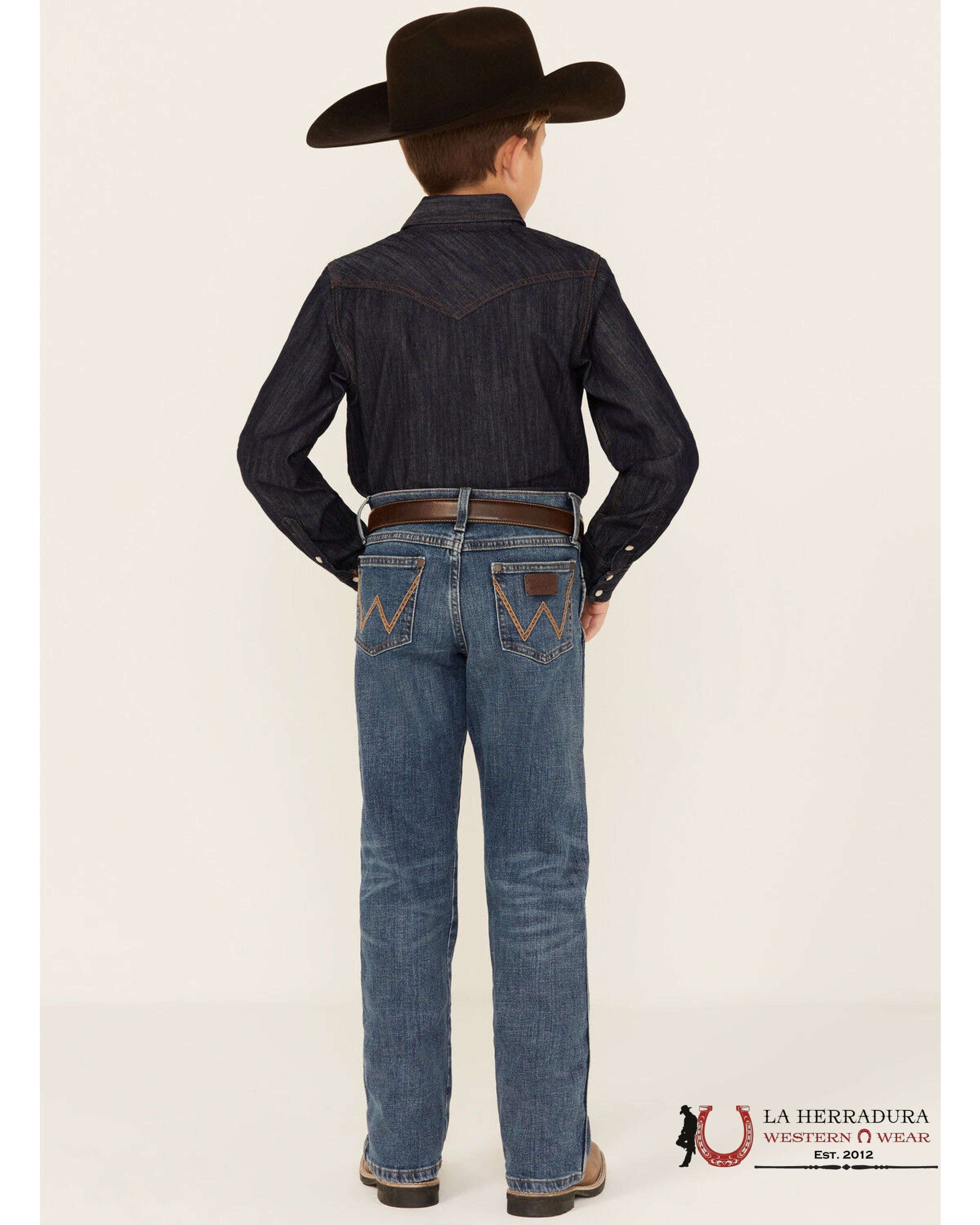 JEANS BOYS WRANGLER RETRO RELAXED BOOT RELAXED BOOT 112358329 BRT20 NIÑOS