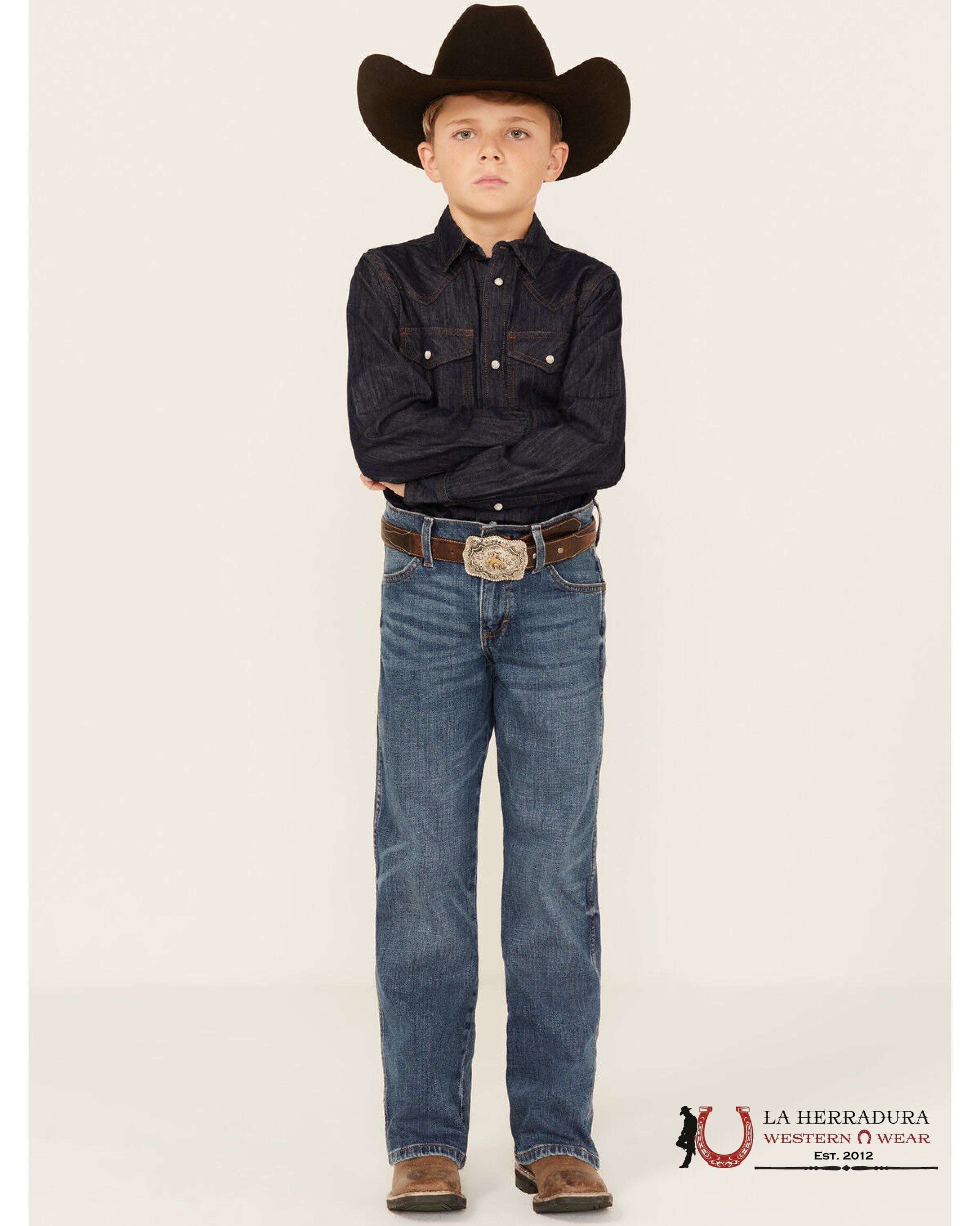 JEANS BOYS WRANGLER RETRO RELAXED BOOT RELAXED BOOT 112358329 BRT20 NIÑOS