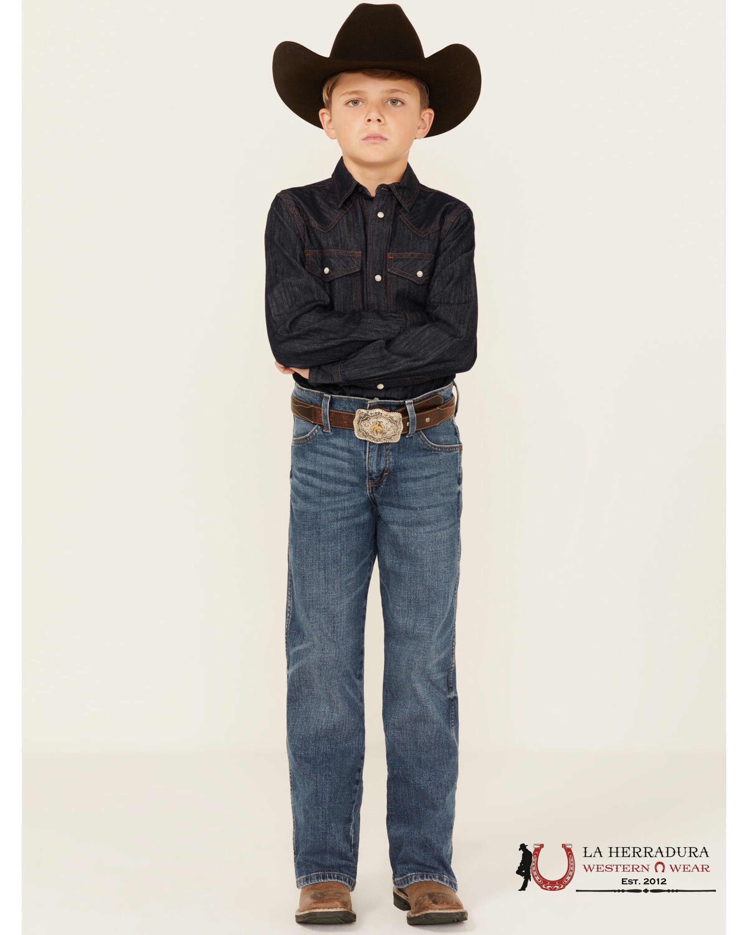 JEANS BOYS WRANGLER RETRO RELAXED BOOT RELAXED BOOT 112358329 BRT20 NIÑOS