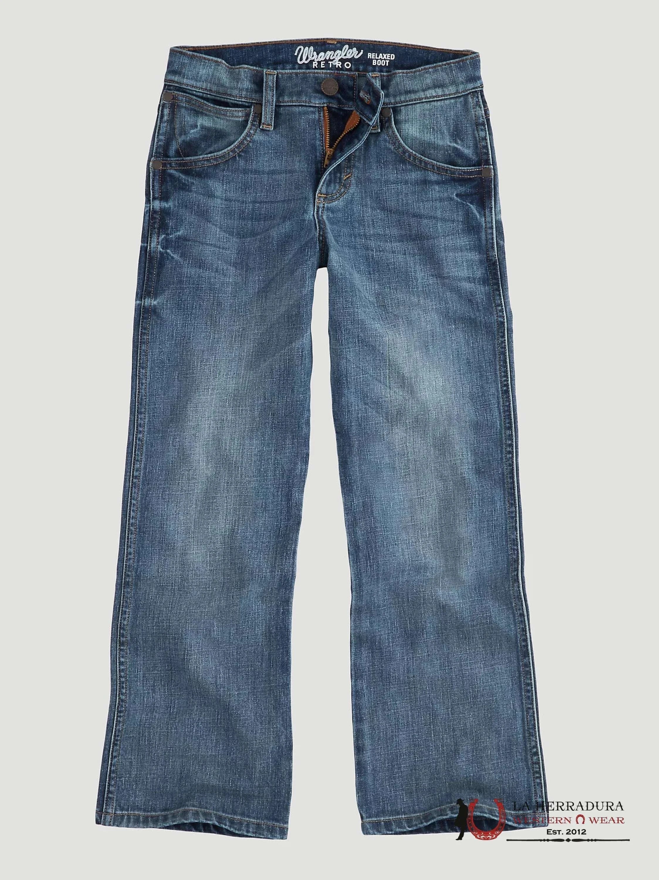 JEANS BOYS WRANGLER RETRO RELAXED BOOT washed out 10BRT20GL NIÑOS
