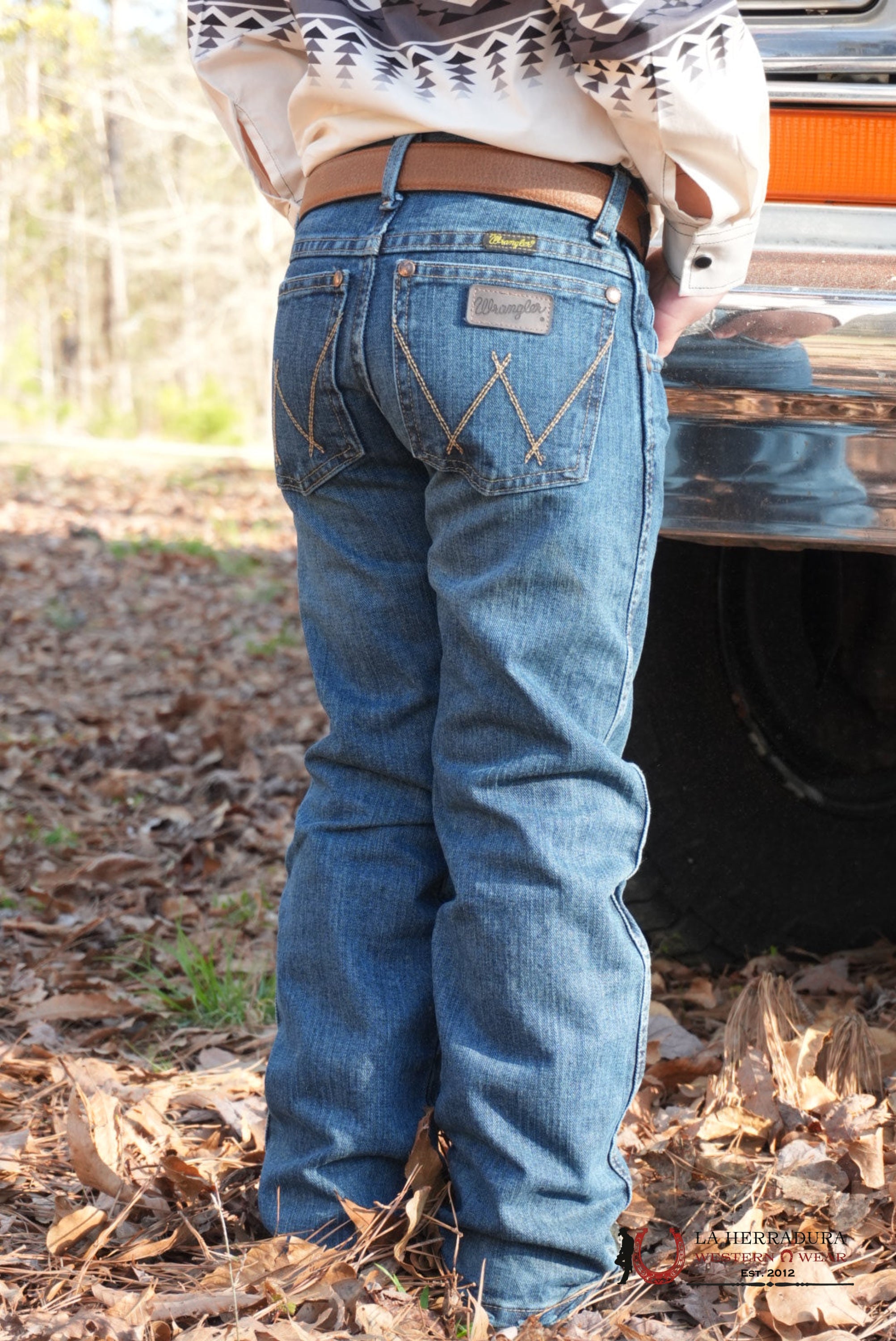JEANS BOYS WRANGLER RETRO RELAXED STRAIGHT PREMIUN DENIM 10BRT30EB NIÑOS