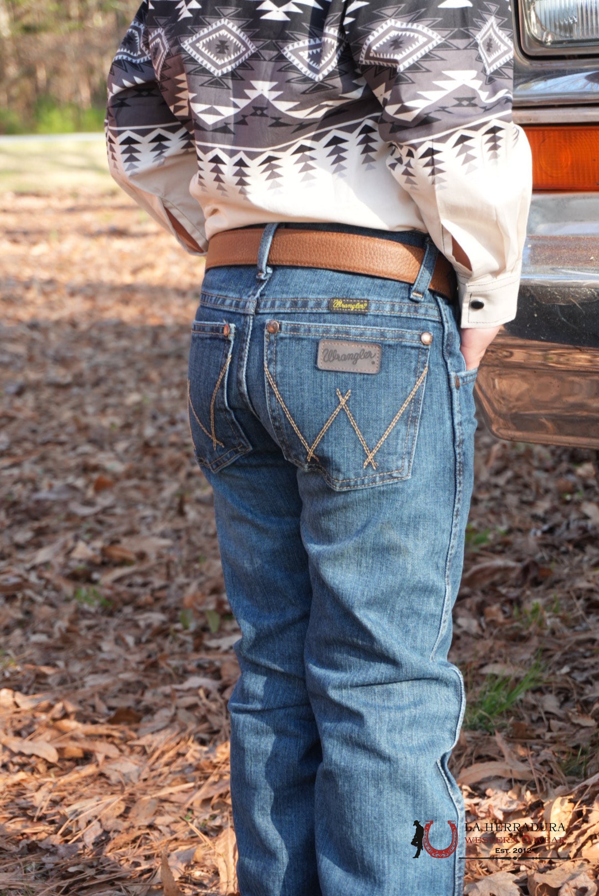 JEANS BOYS WRANGLER RETRO RELAXED STRAIGHT PREMIUN DENIM 10BRT30EB NIÑOS