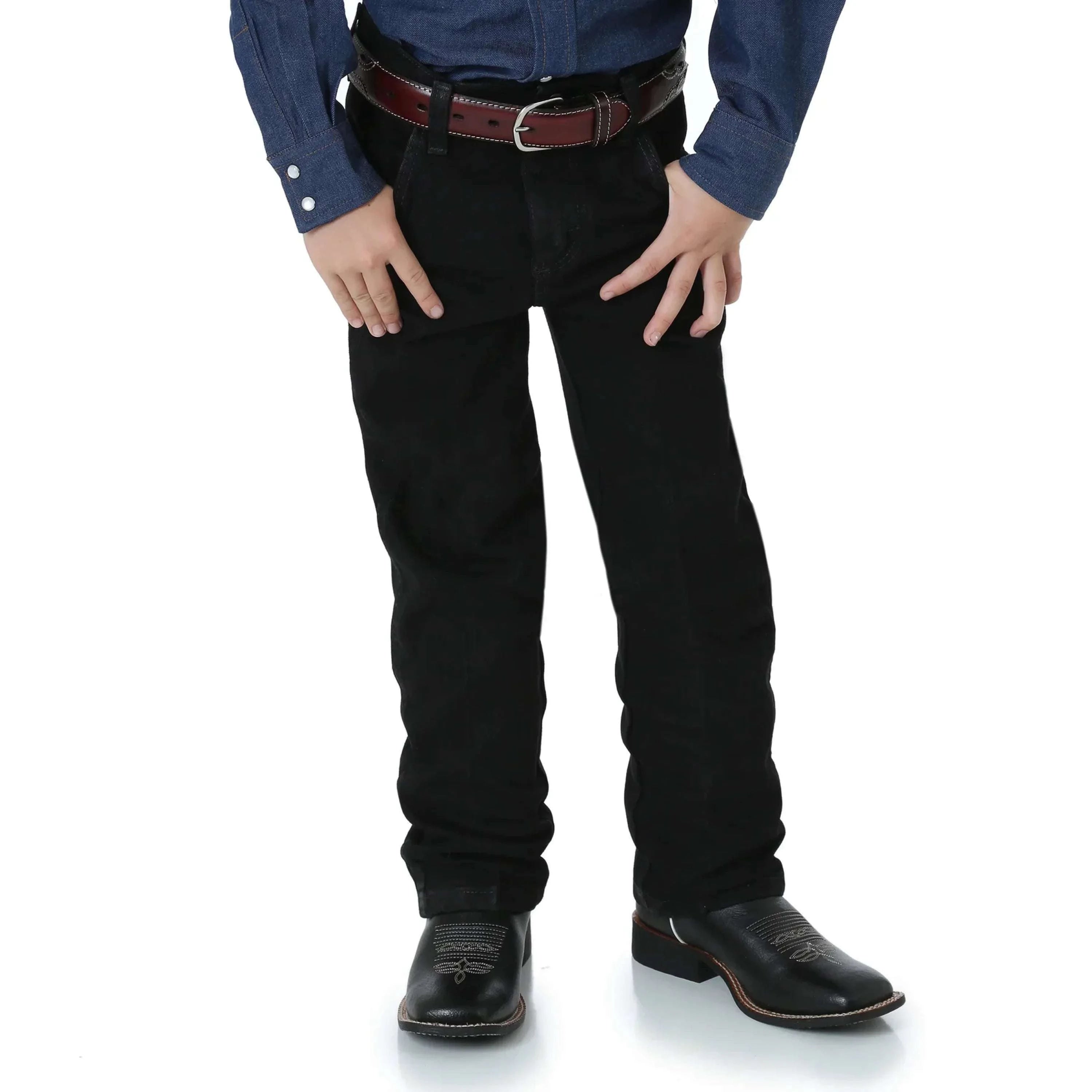 JEANS BOYS WRANGLER SILVER EDITION ORIGINAL FIT BLACK 1013JSEWK NIÑOS