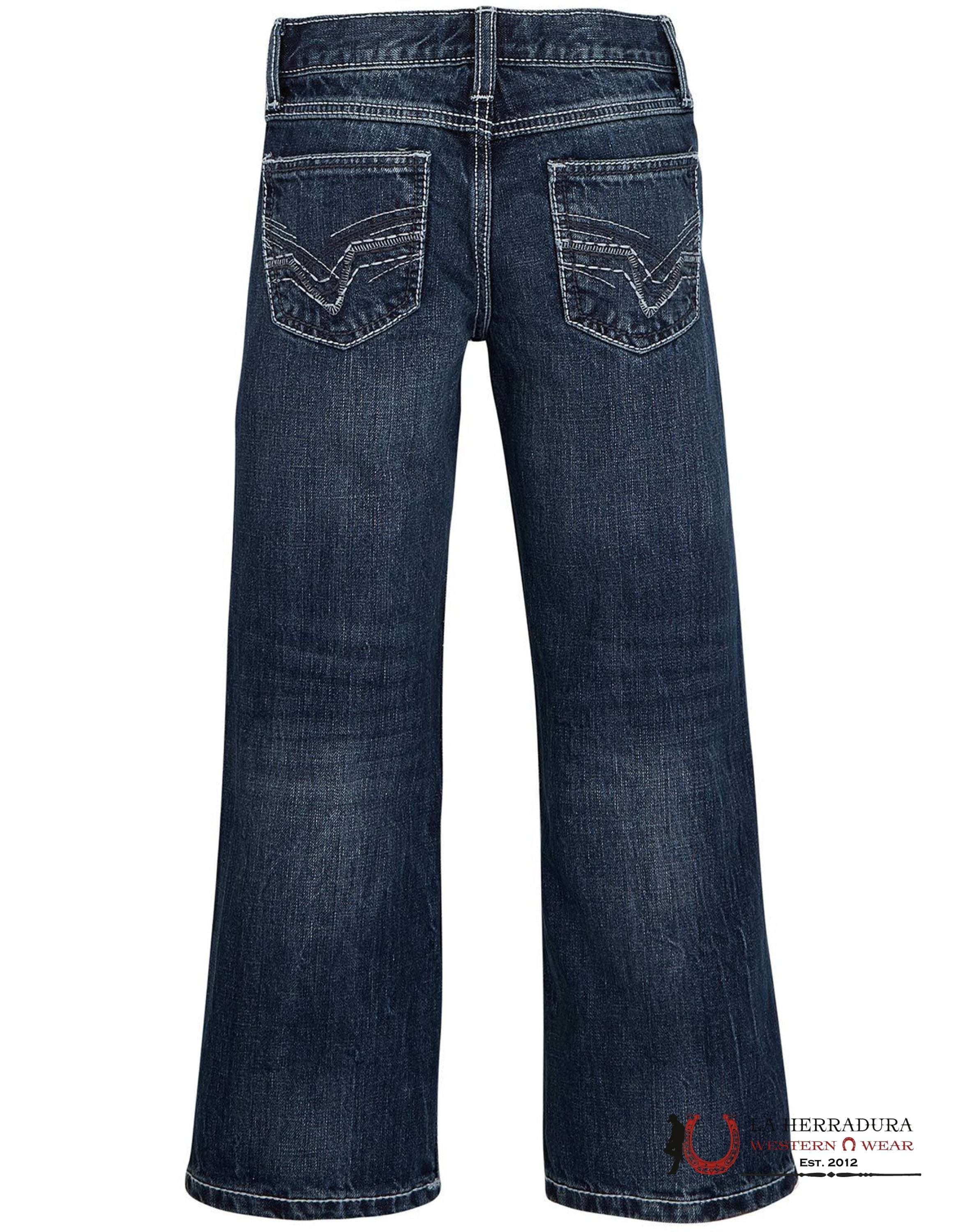 JEANS BOYS WRANGLER VINTAGE BOOT- 1042BWXCL NIÑOS