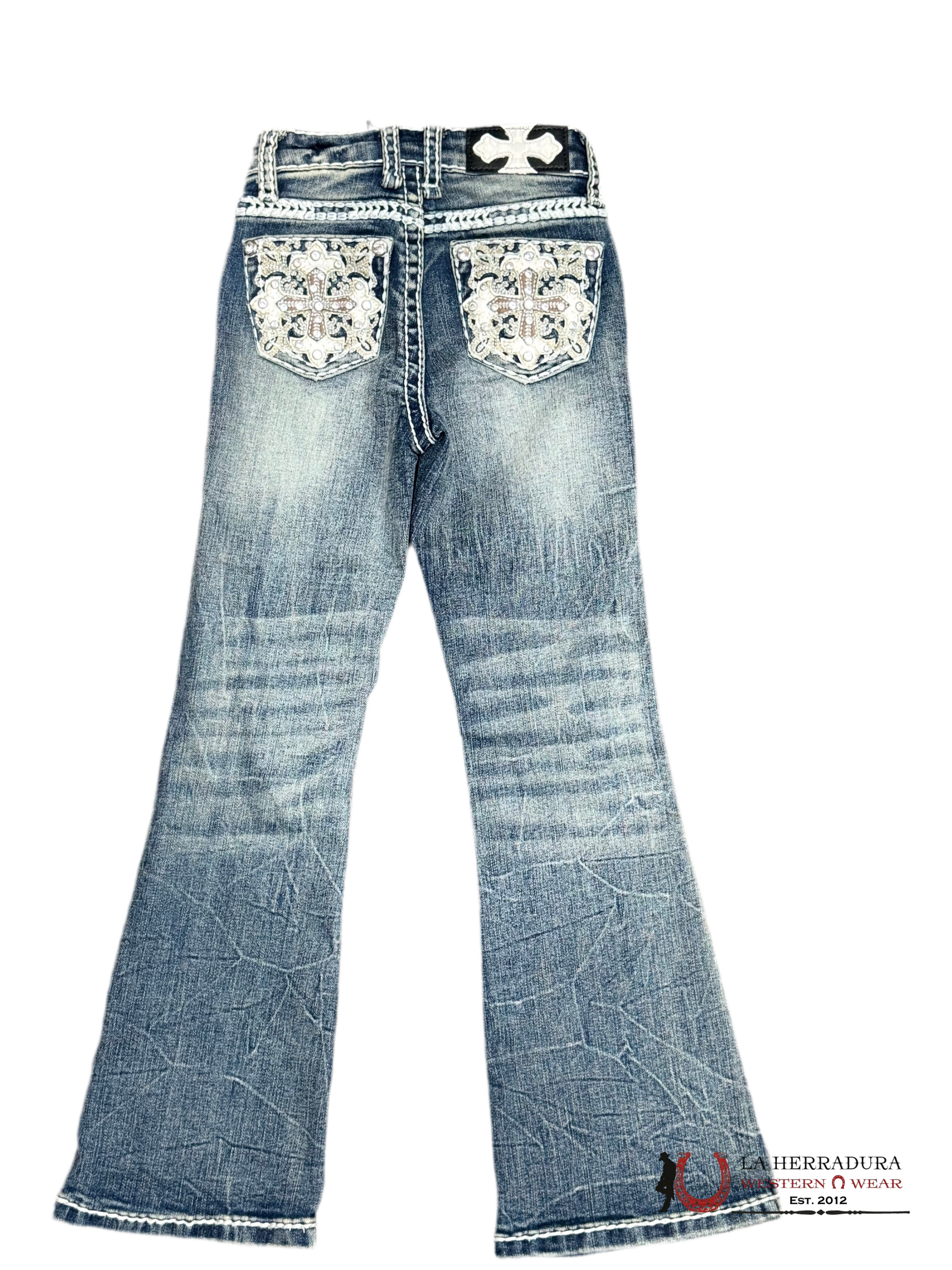JEANS GIRLS AMERICAN CLASSIC PREMIUM QUALITY YOUTH DENIM COLLECTION A1097-PB-K NIÑOS