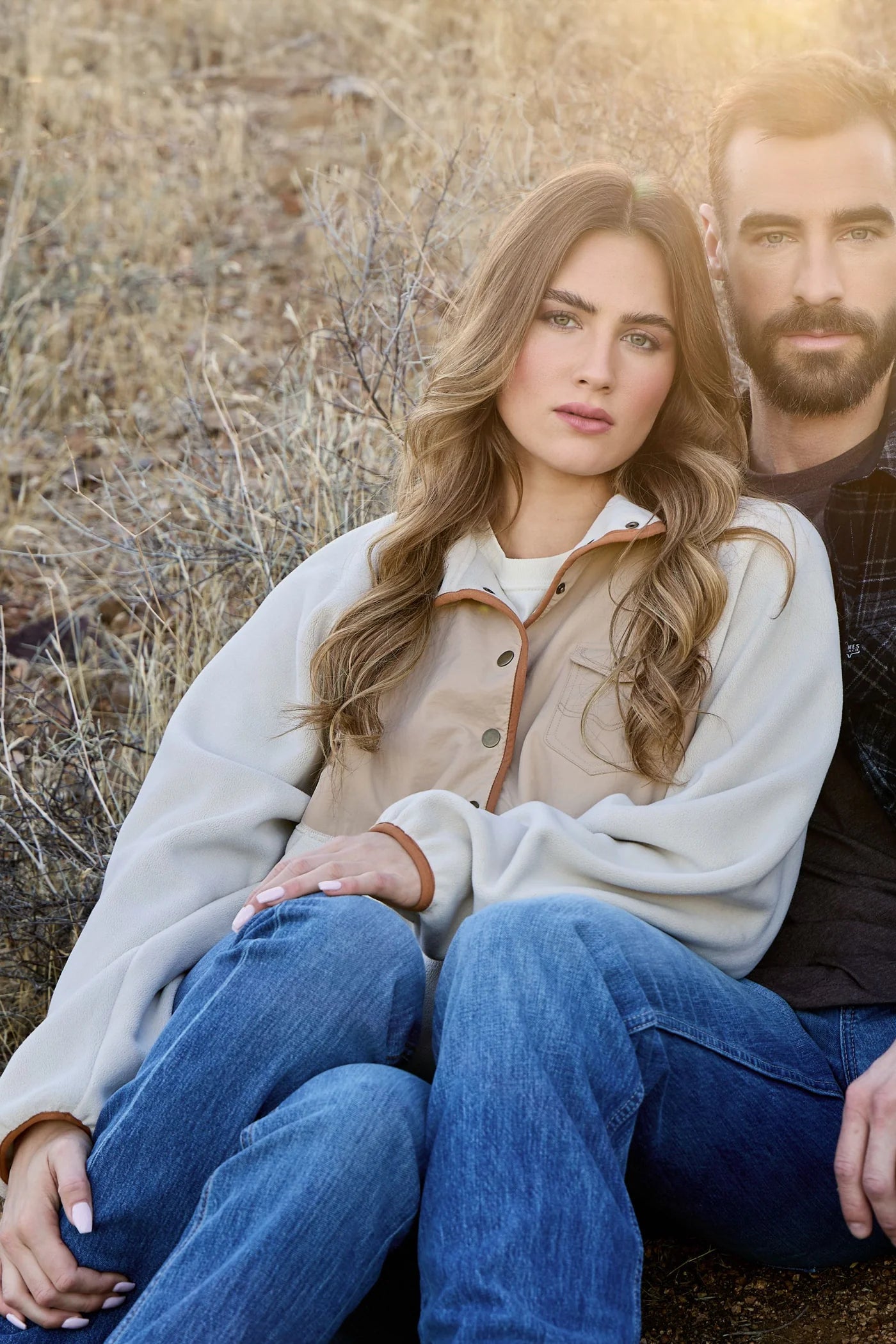 KIMES RANCH WOMENS JOSIE NATURAL JACKET BEIGE