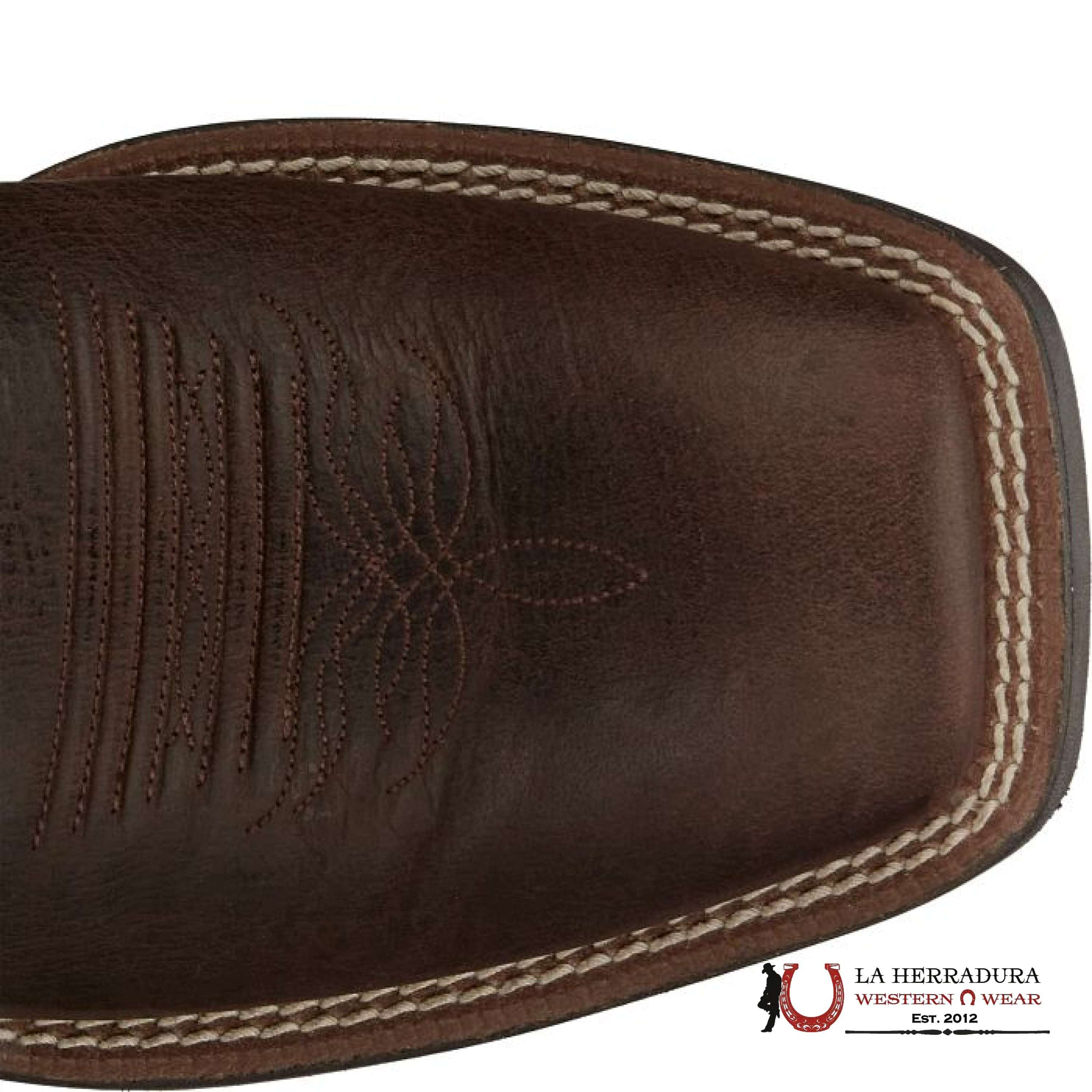 JUSTIN KIDS BOWLINE JUNIOR WALNUT BROWN WATER BUFFALO #JK7524 NIÑOS