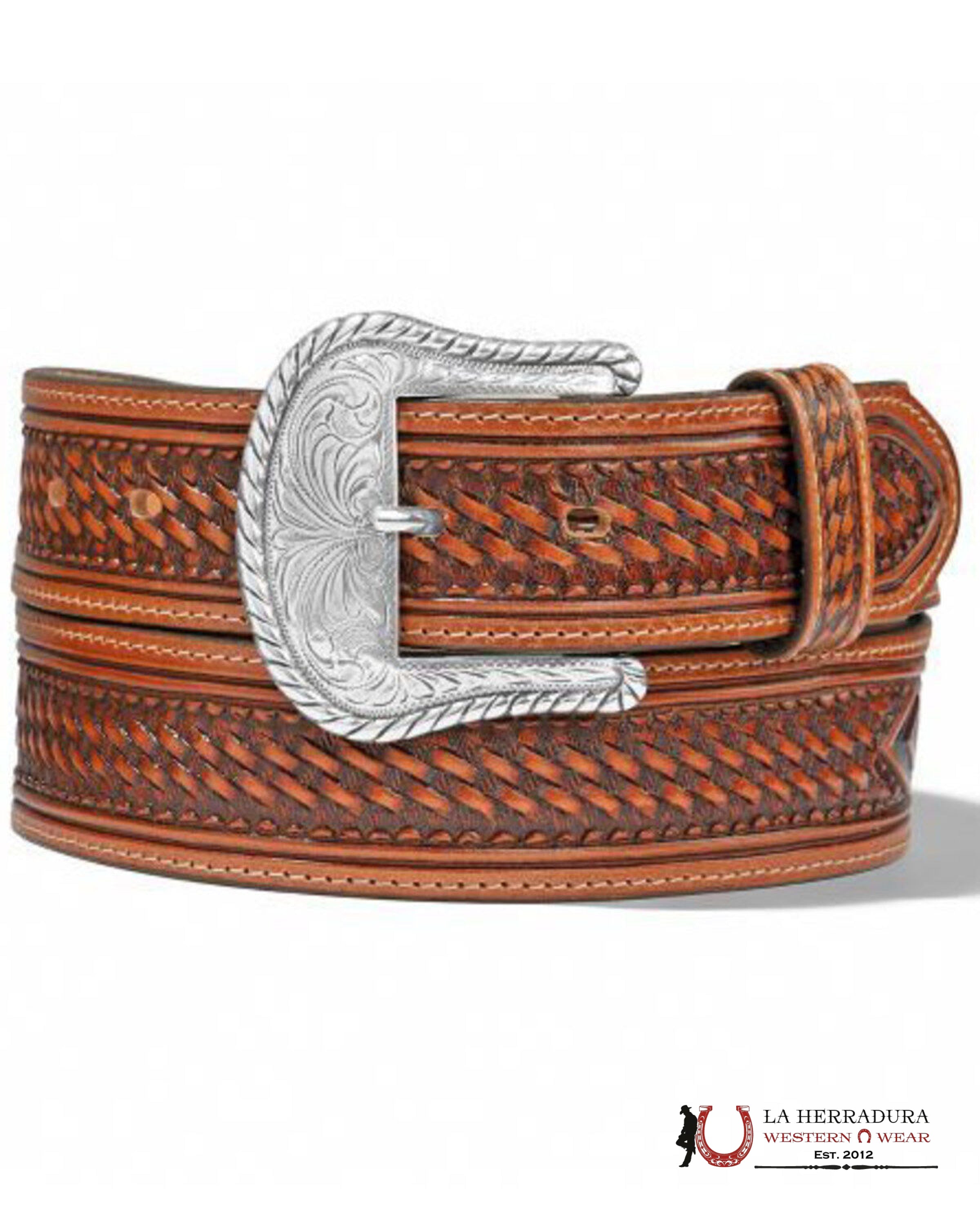 JUSTIN MENS BELT SUNRISE- C14134 CINTURONES HOMBRES