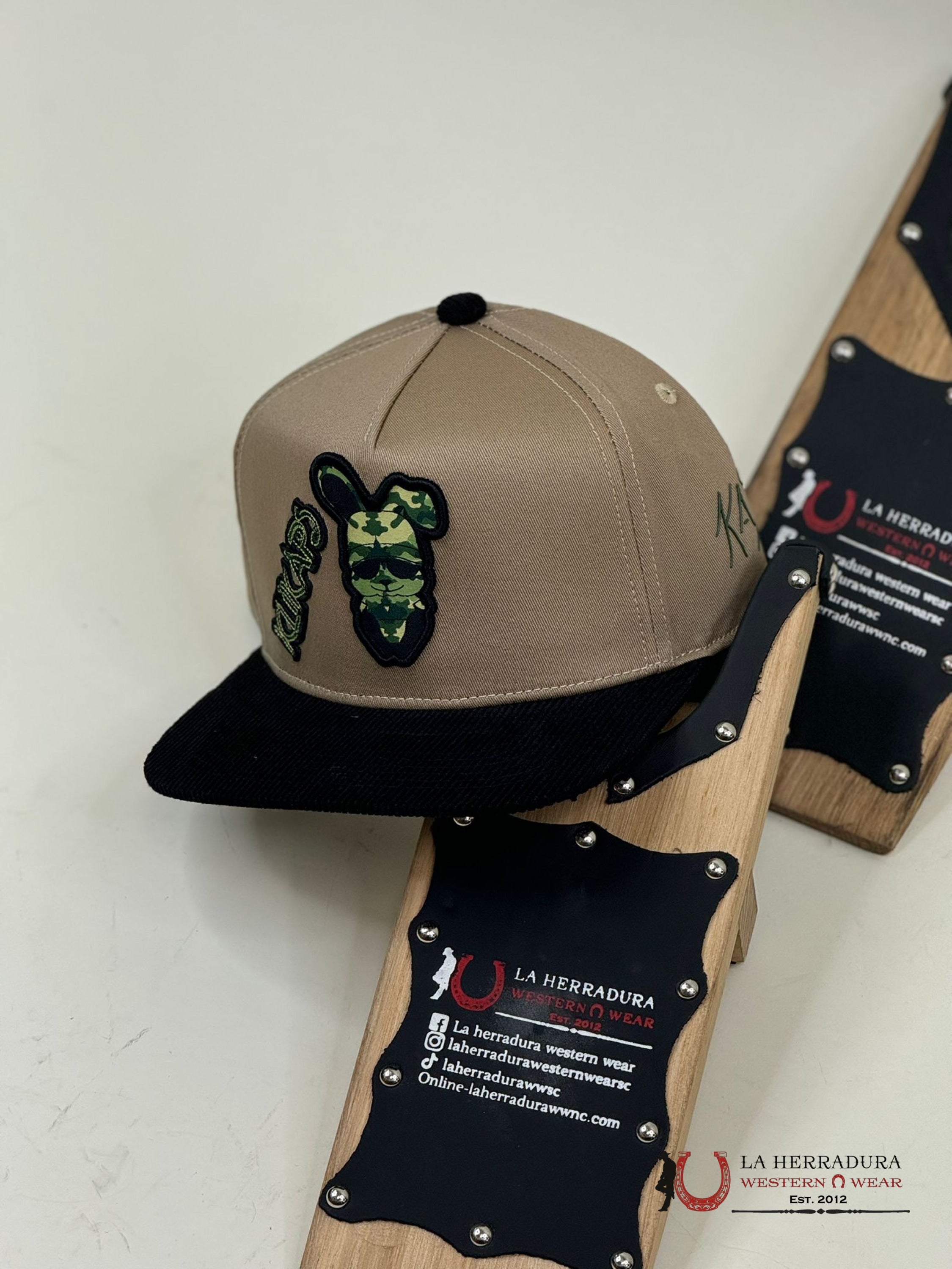 Kas Bunny Army Brown Cap Caps Mens Gorras Hombres