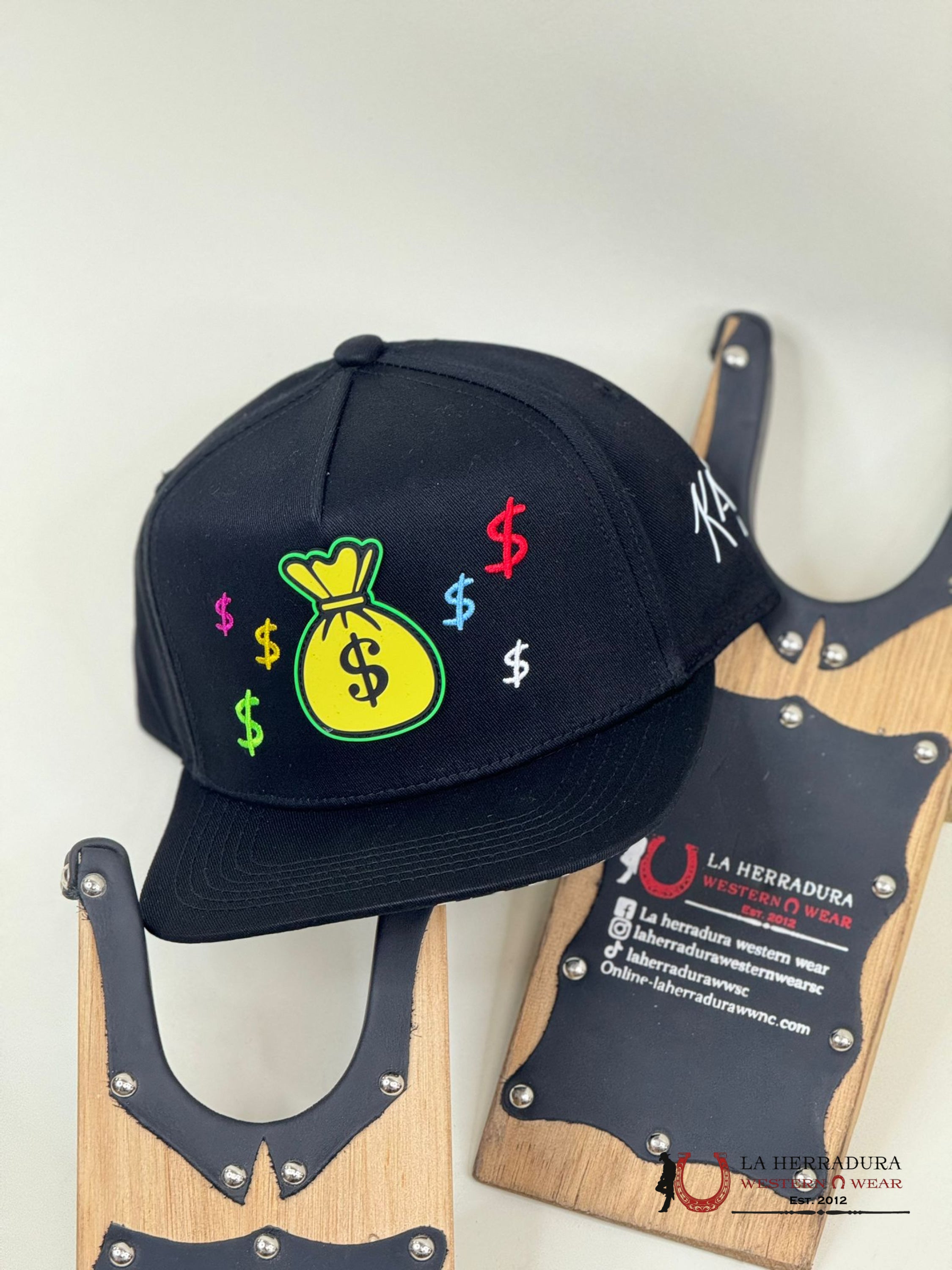 Kas Cash Black Cap Caps Mens Gorras Hombres