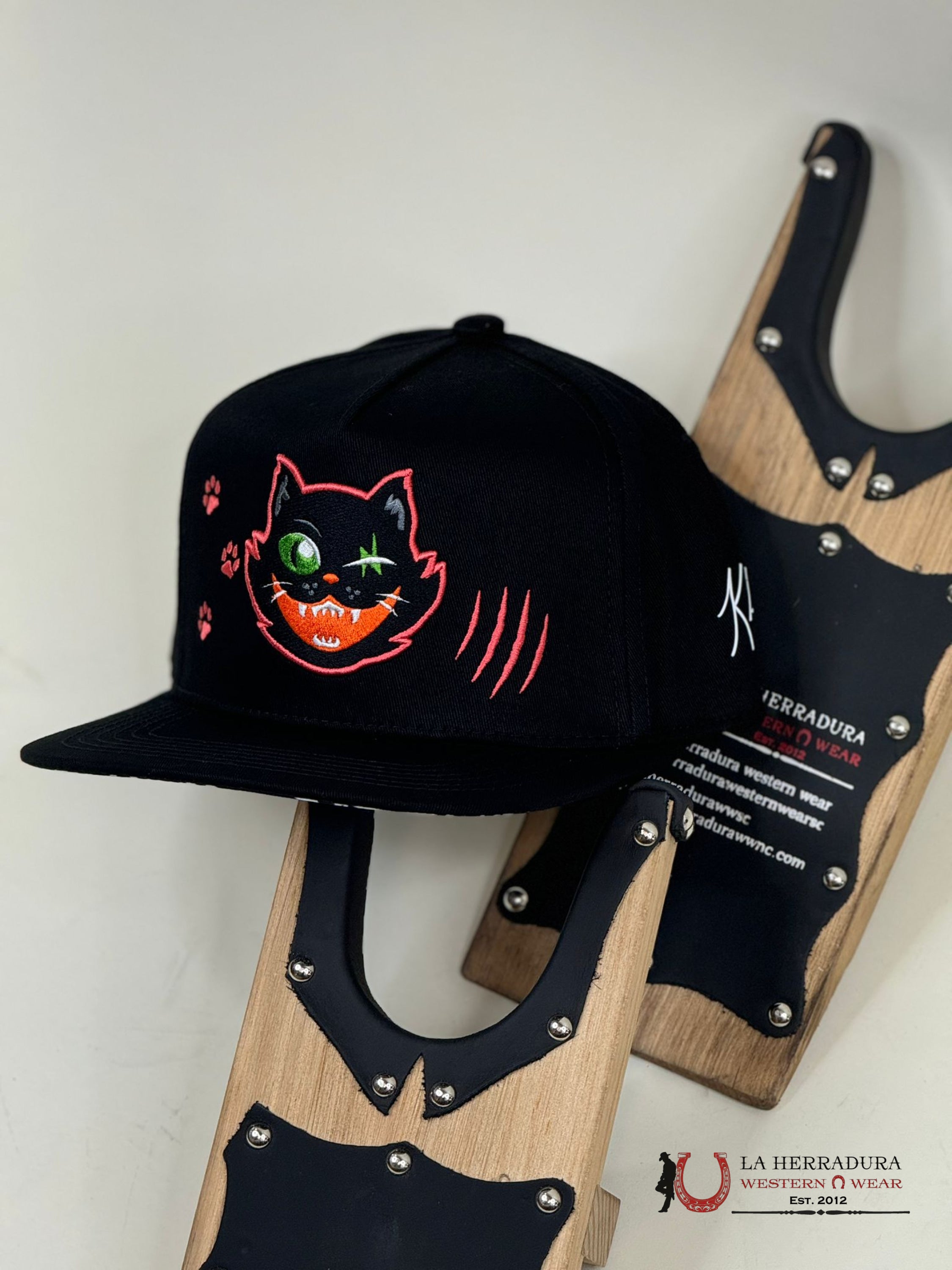 Kas Cat Black Cap Caps Mens Gorras Hombres