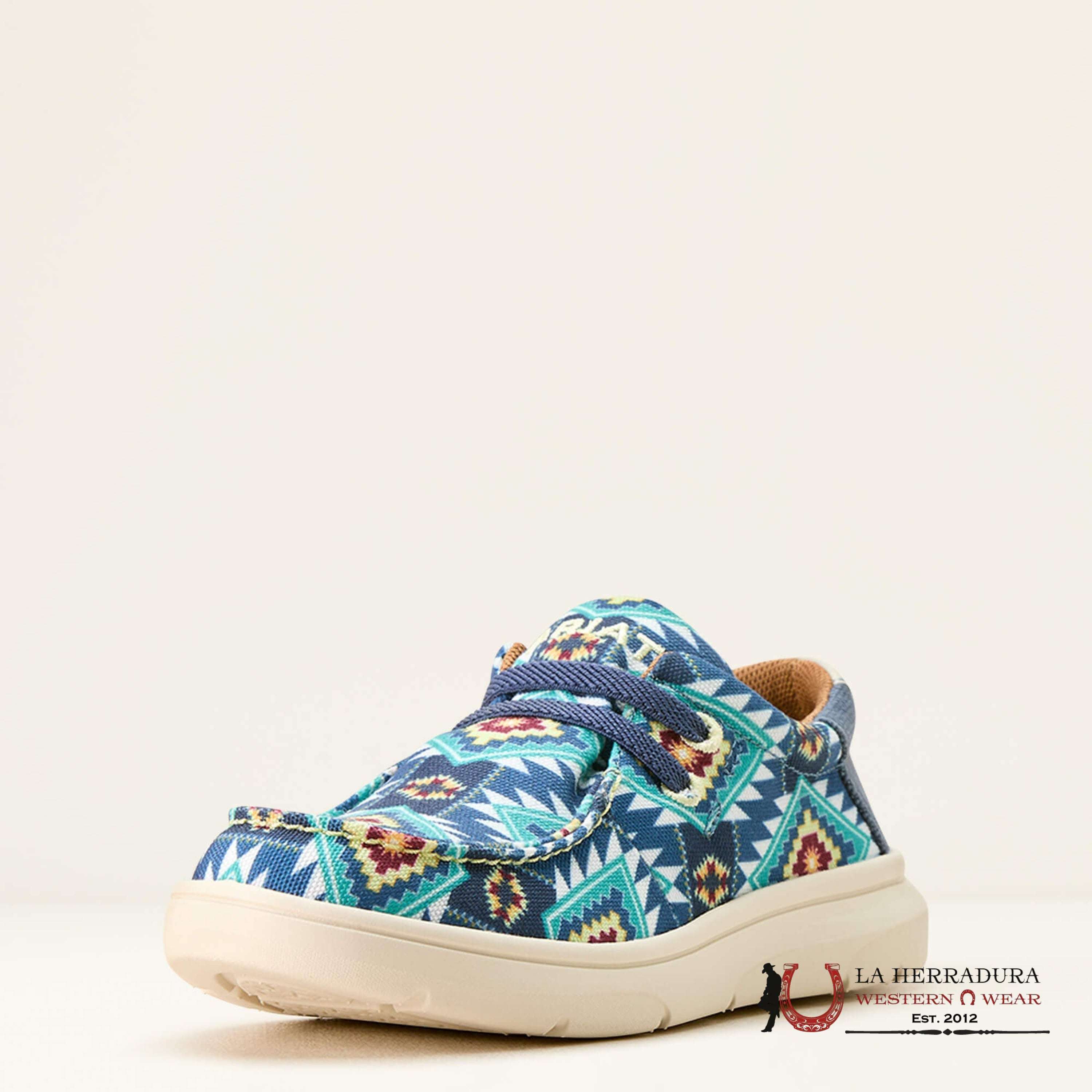 KIDS ARIAT HILO BLUE CORTEZ 3801 NIÑOS