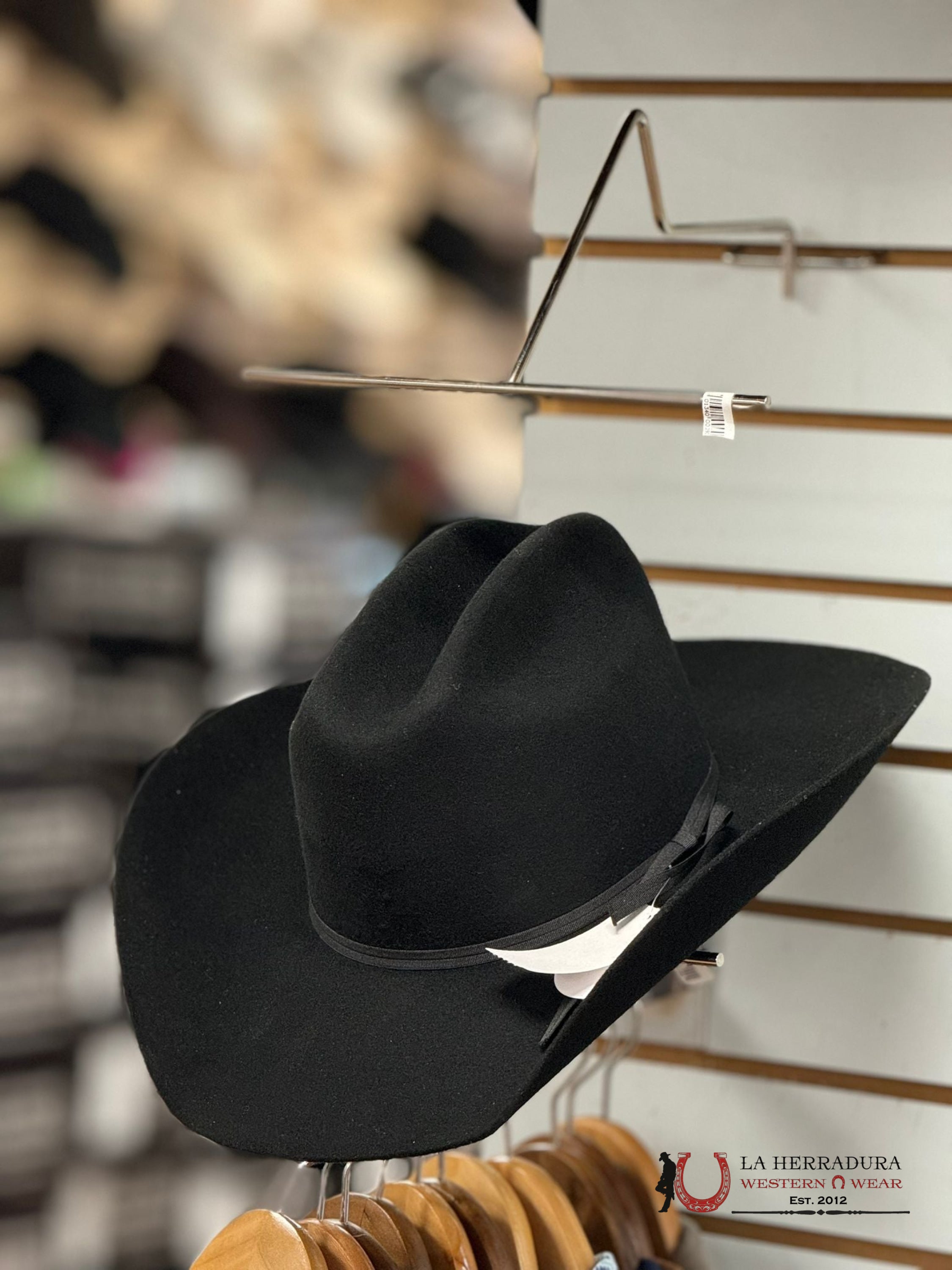 Kids Twister Black Felt Hat Niños