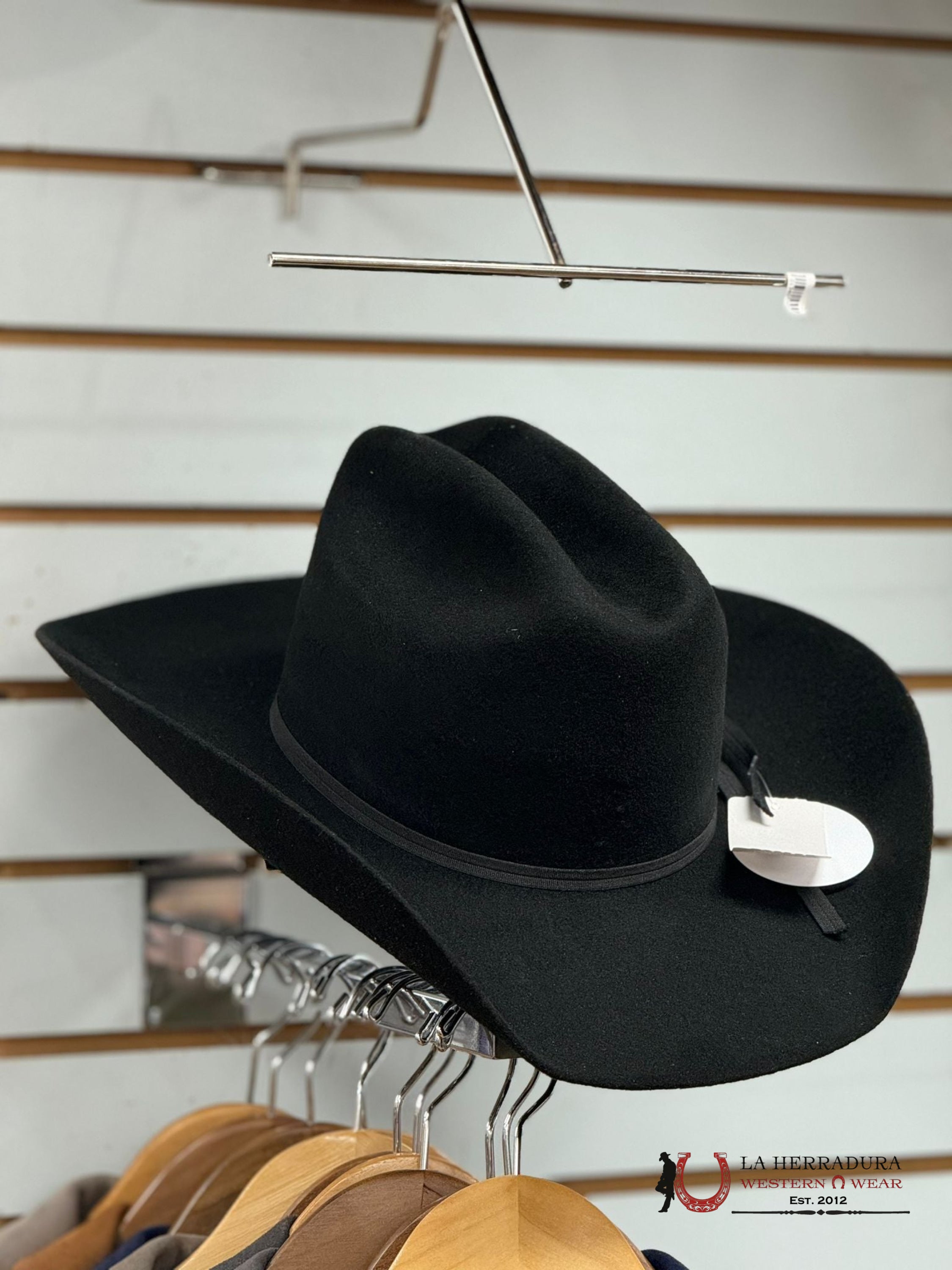 Kids Twister Black Felt Hat Niños