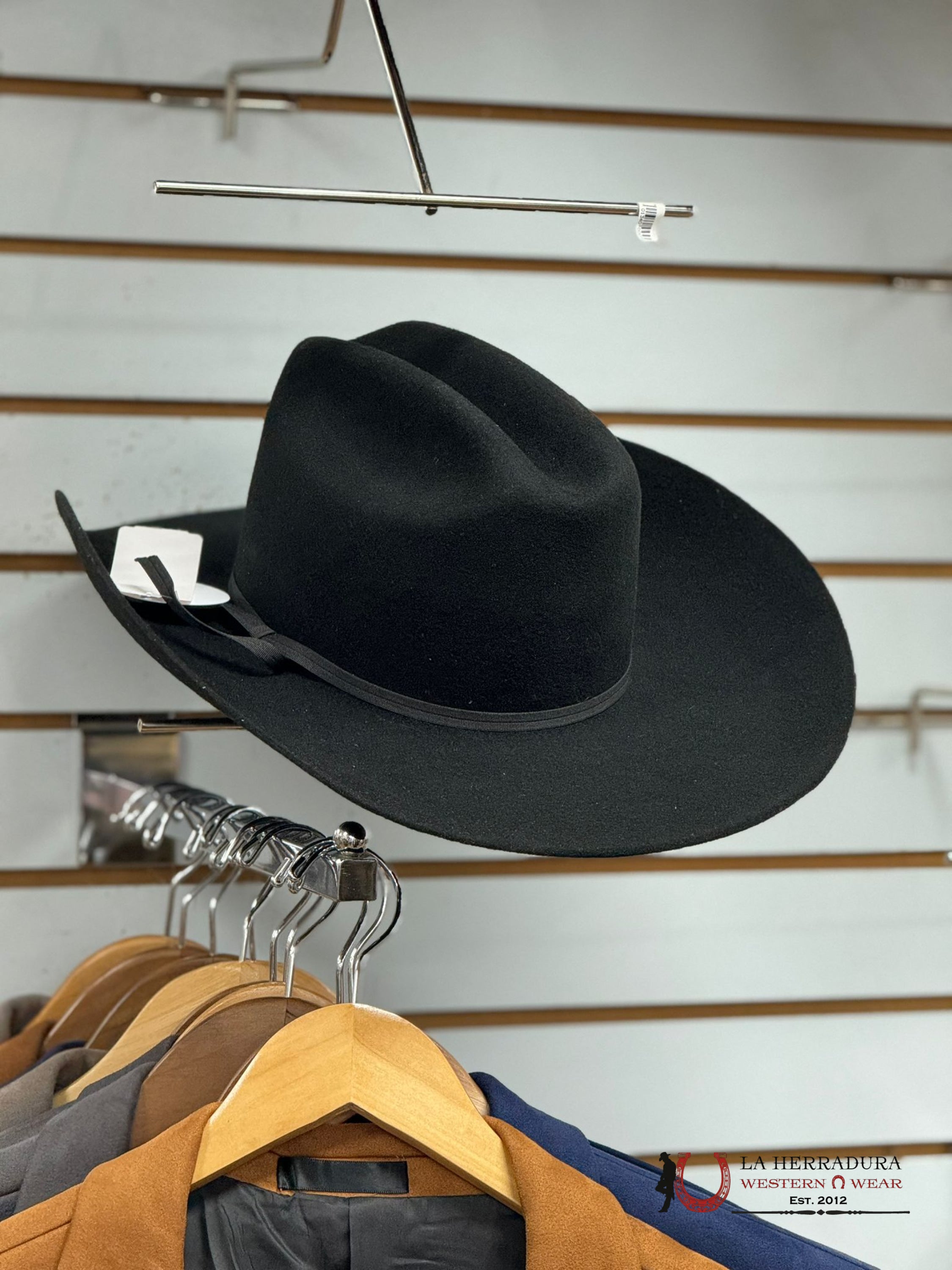 Kids Twister Black Felt Hat Niños