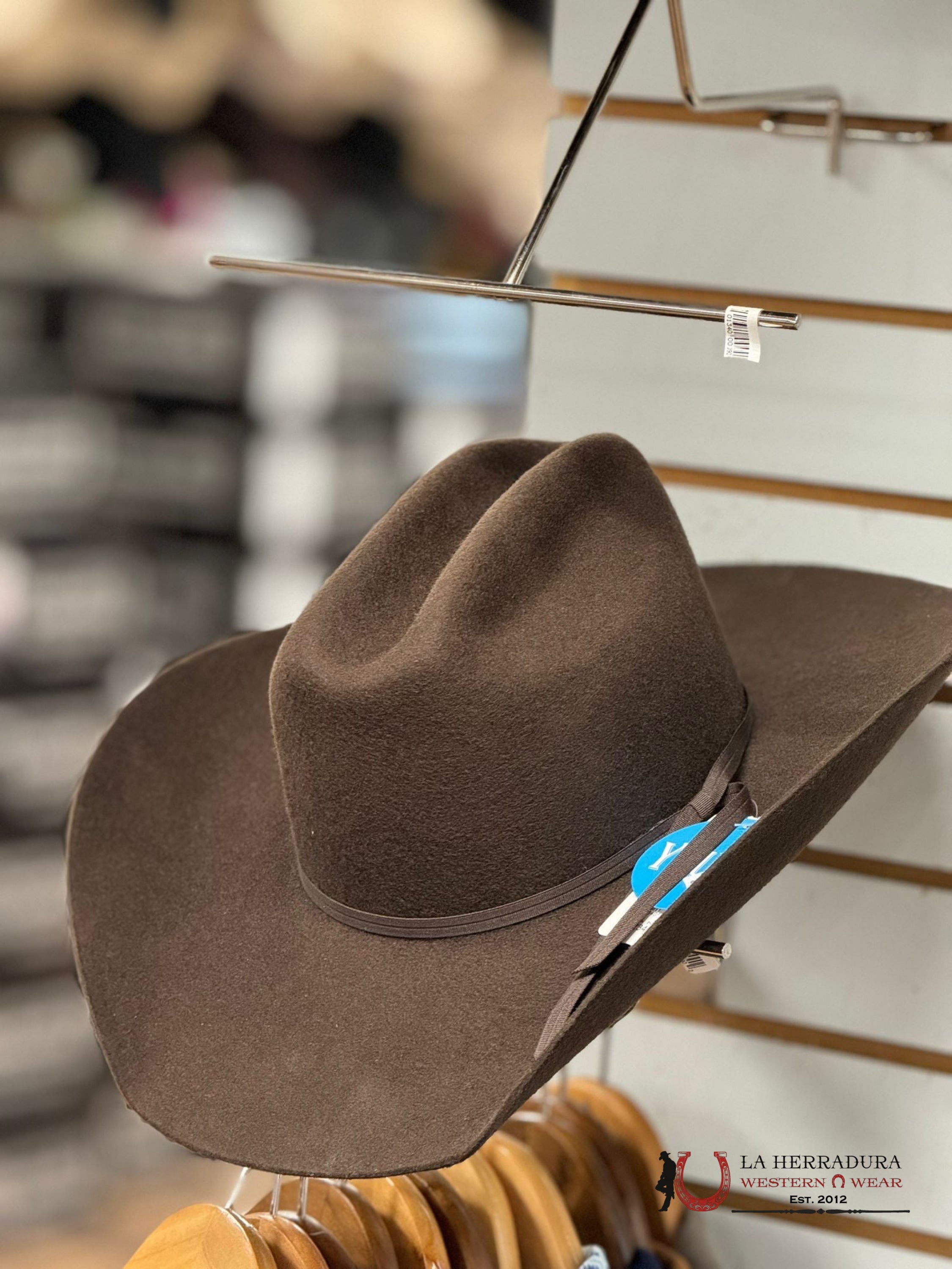 Kids Twister Brown Felt Hat Niños