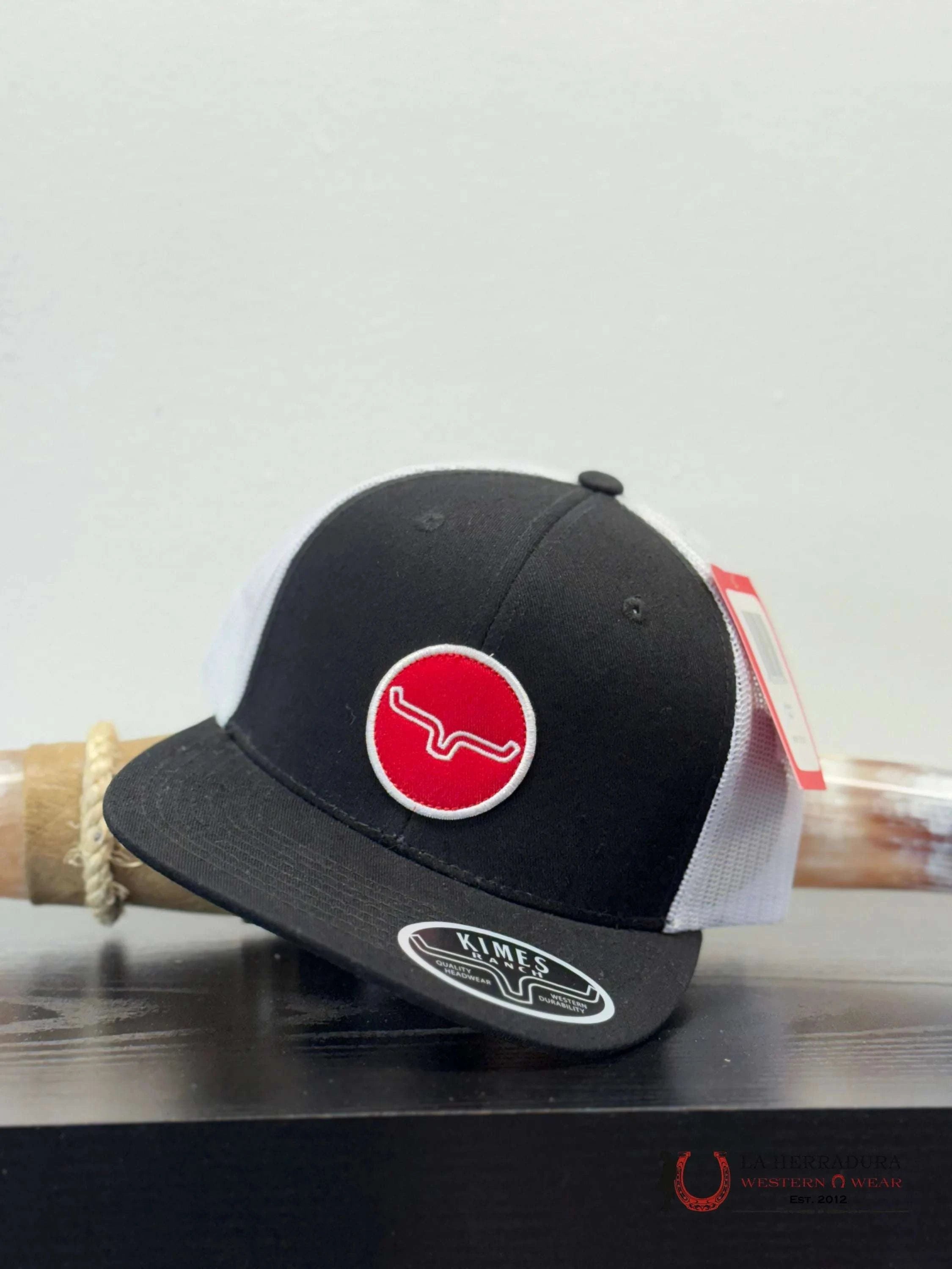KIMES RANCH CAP BULLSEYE BLACK CAPS MENS GORRAS HOMBRES