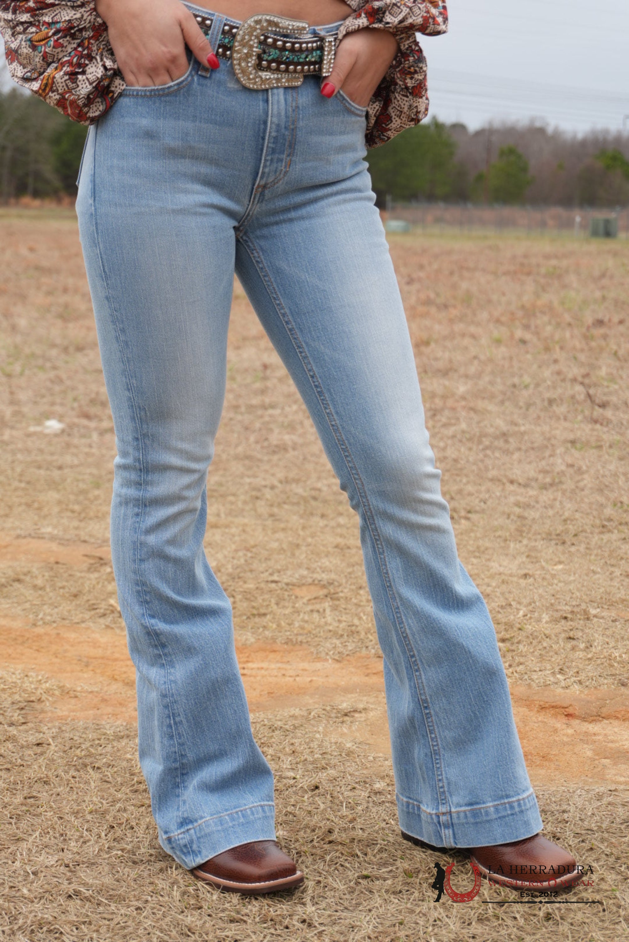 Kimes Ranch Light Washed Jennifer Trouser Jeans ROPA MUJERES