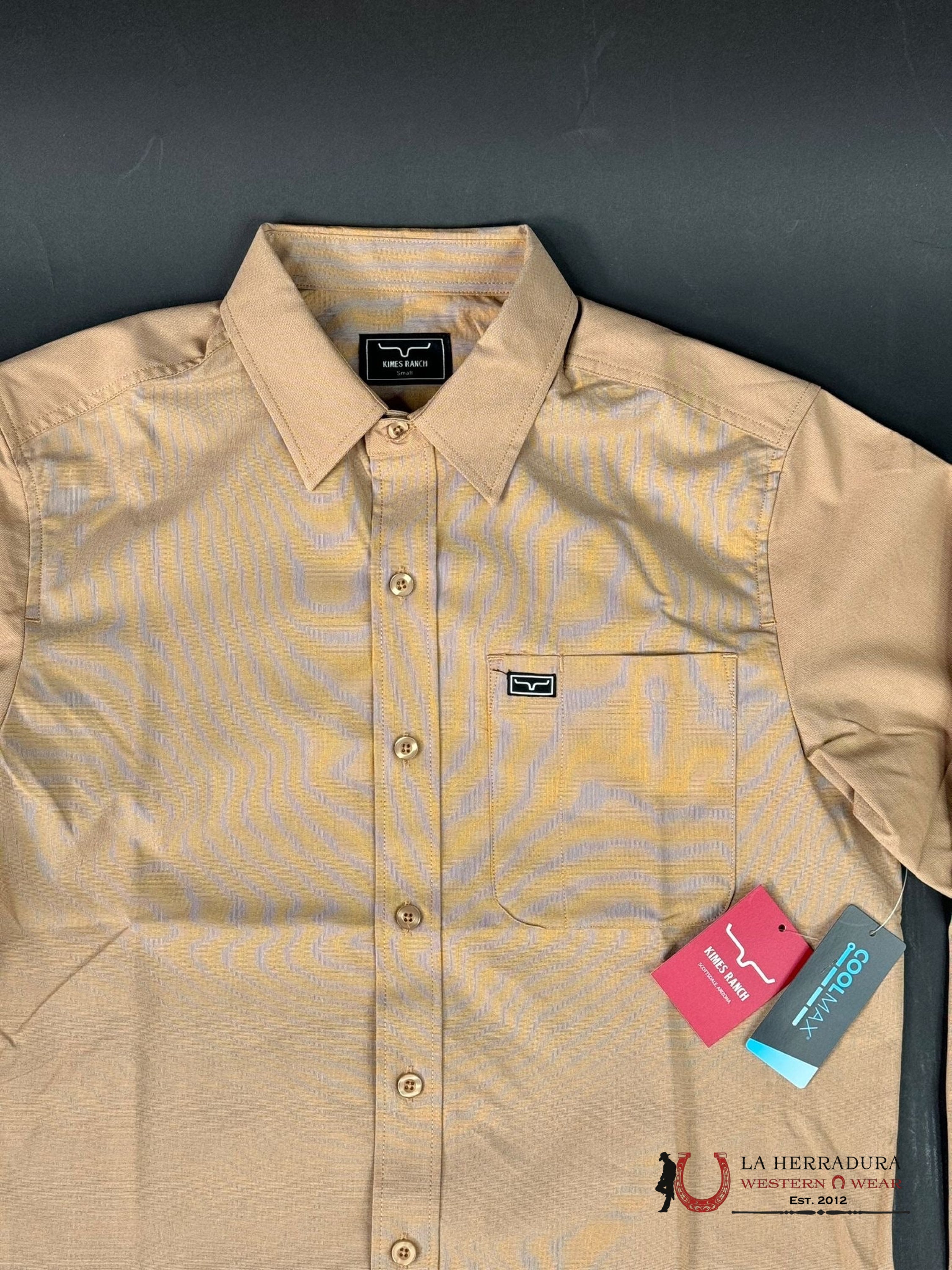 Kimes Ranch Linville Long Sleeve Desert Brown Ropa Hombres