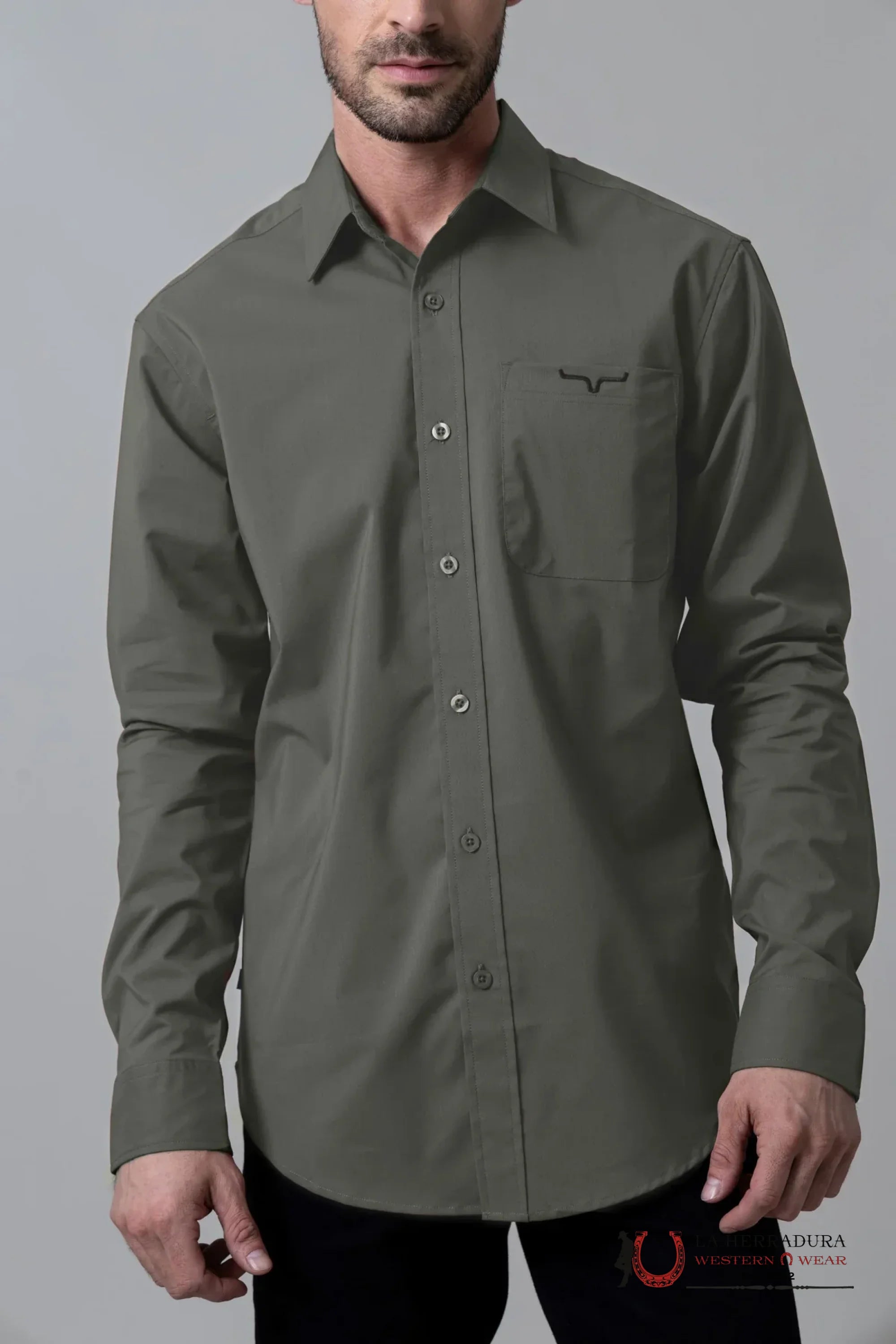 Kimes Ranch Linville Long Sleeve Pine Ropa Hombres