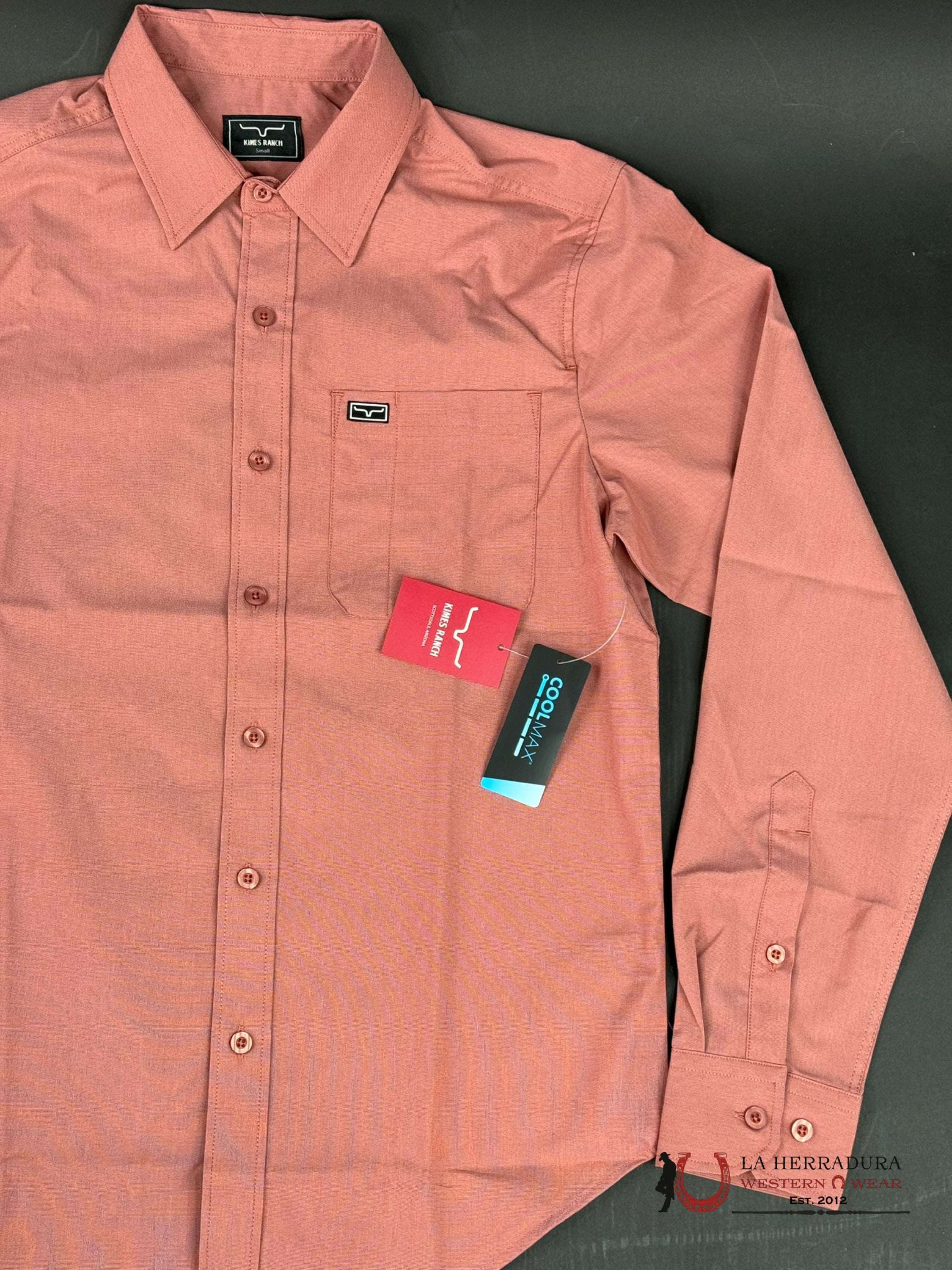 Kimes Ranch Linville Long Sleeve Red Ropa Hombres