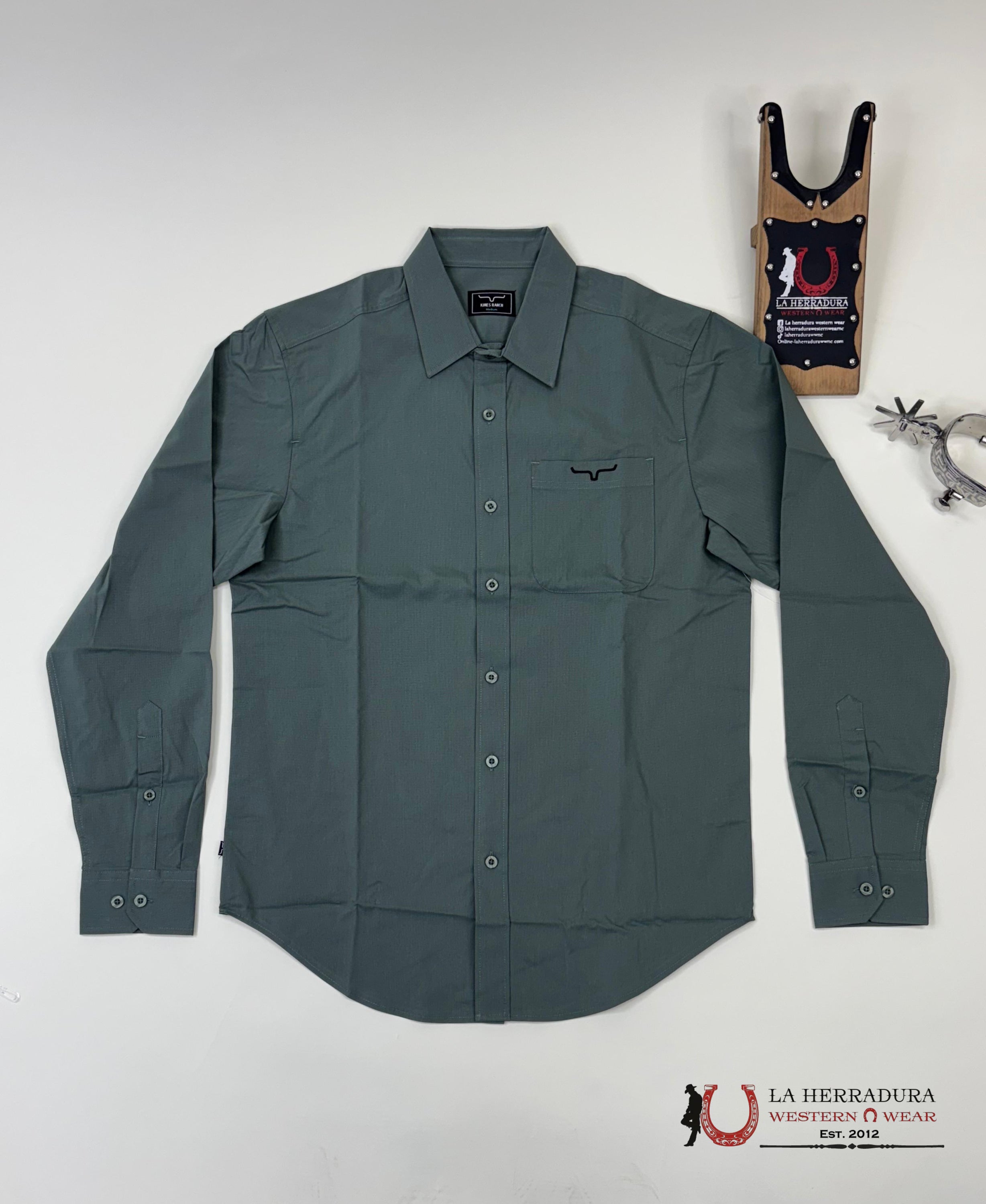 Kimes Ranch Linville Pine Long Sleeve Ropa Hombres