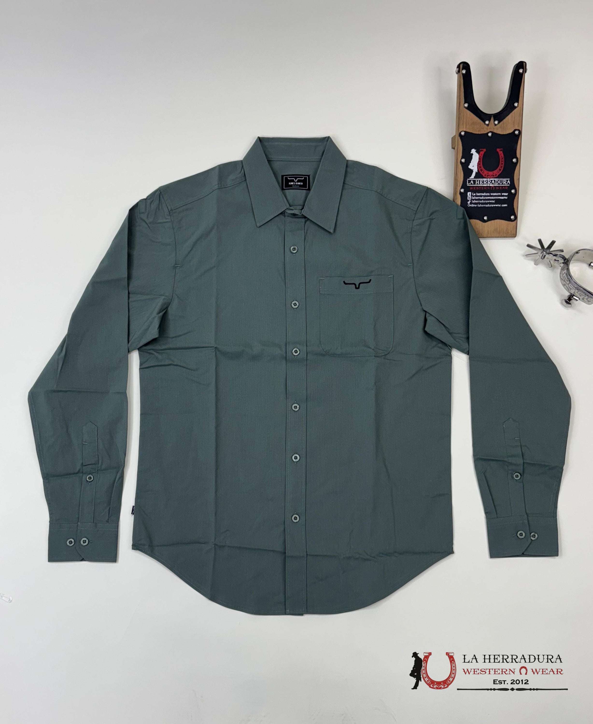 Kimes Ranch Linville Pine Long Sleeve Ropa Hombres