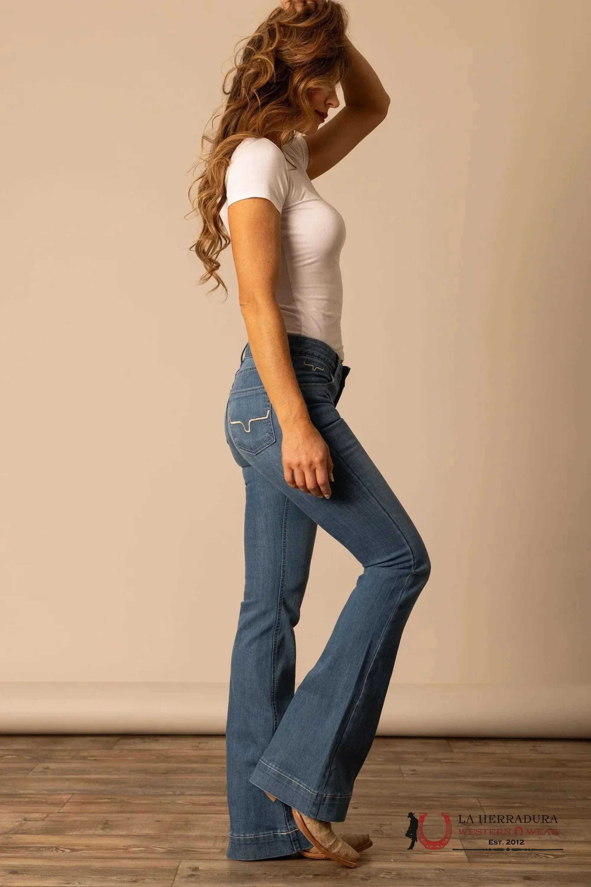 Kimes Ranch Lola SoHo Fade trauser jeans ROPA MUJERES