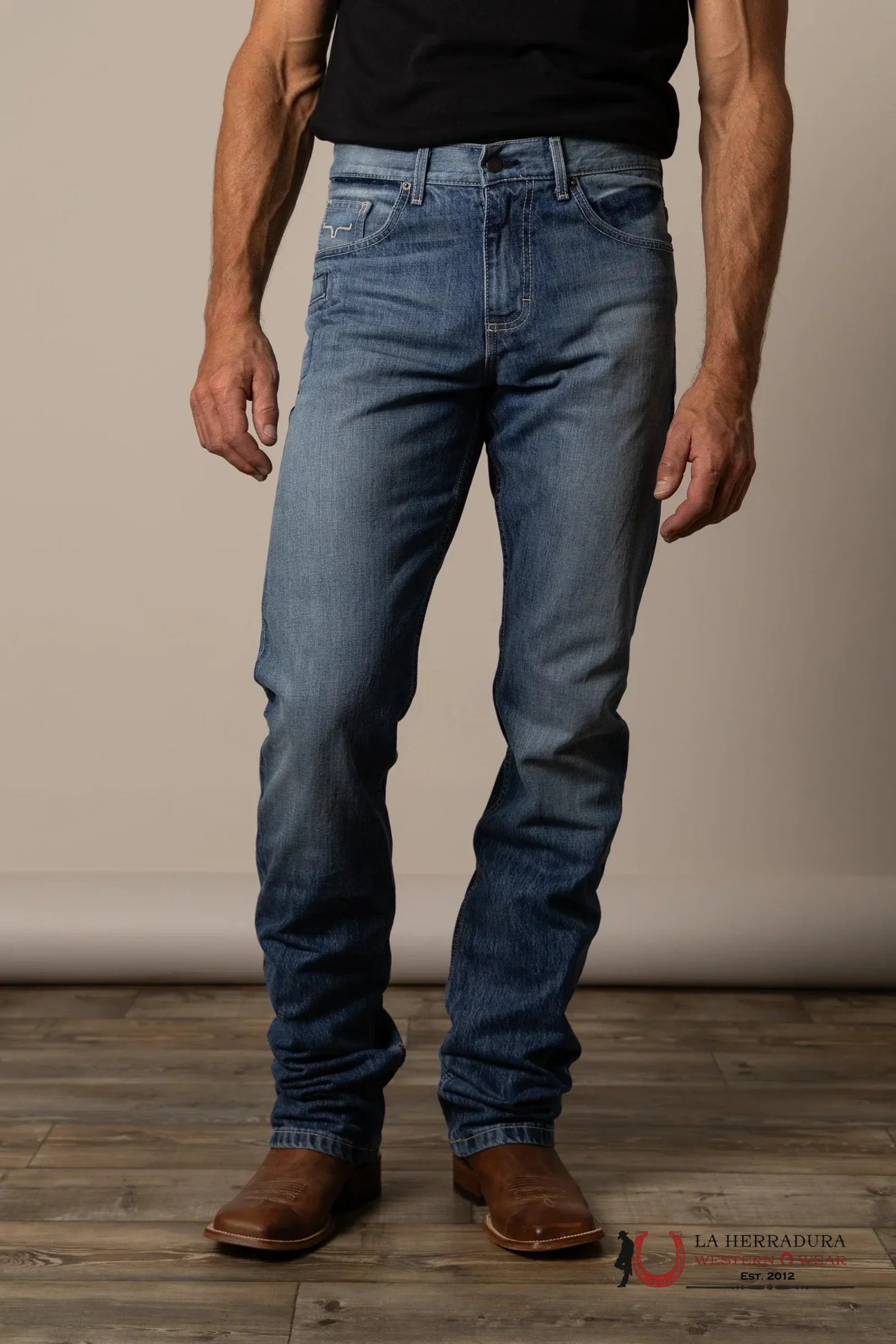 KIMES RANCH MEN JEANS JAMES MID WASH ROPA HOMBRES