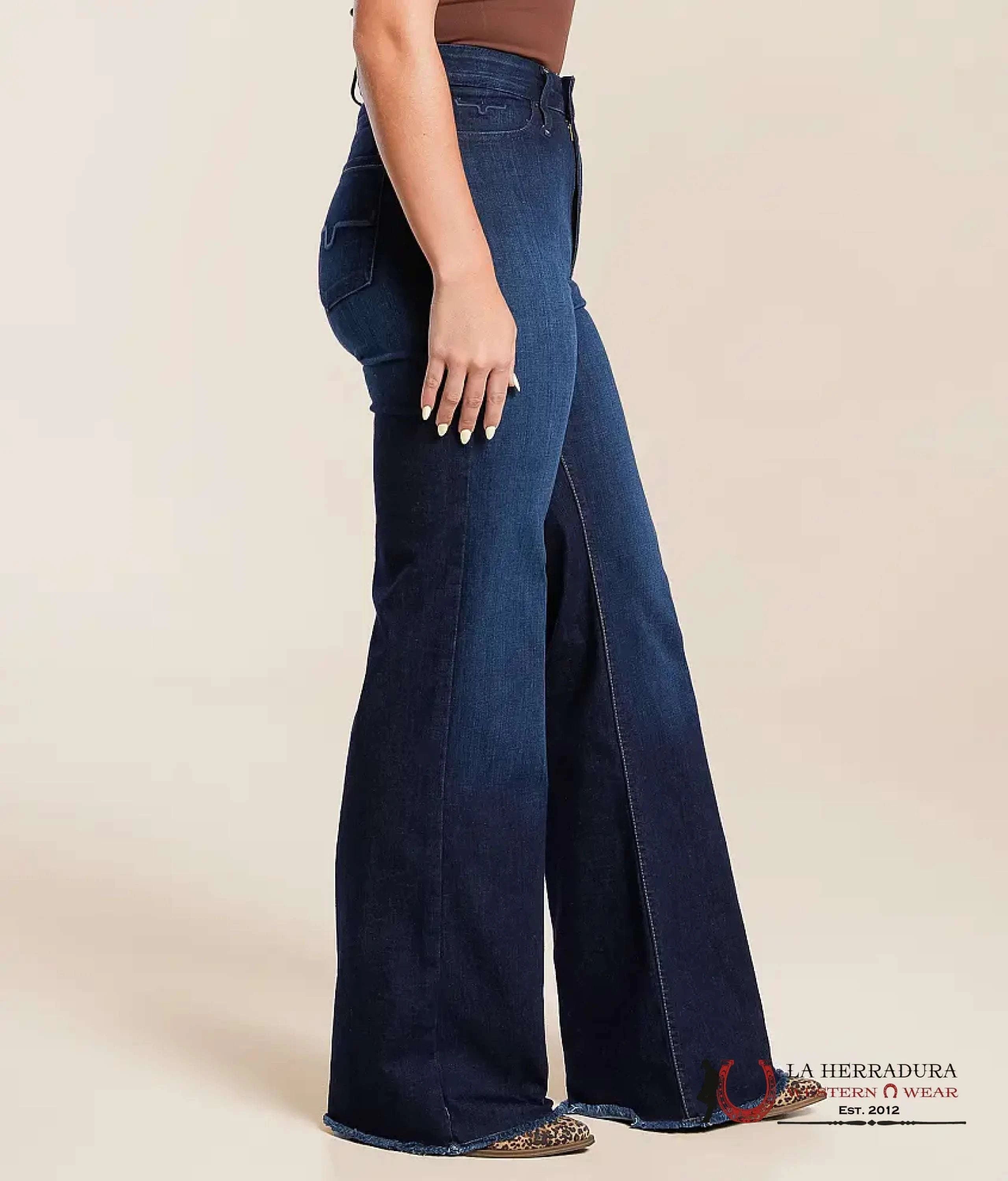 Kimes Ranch Olivia dark Wash Trouser jeans ROPA MUJERES