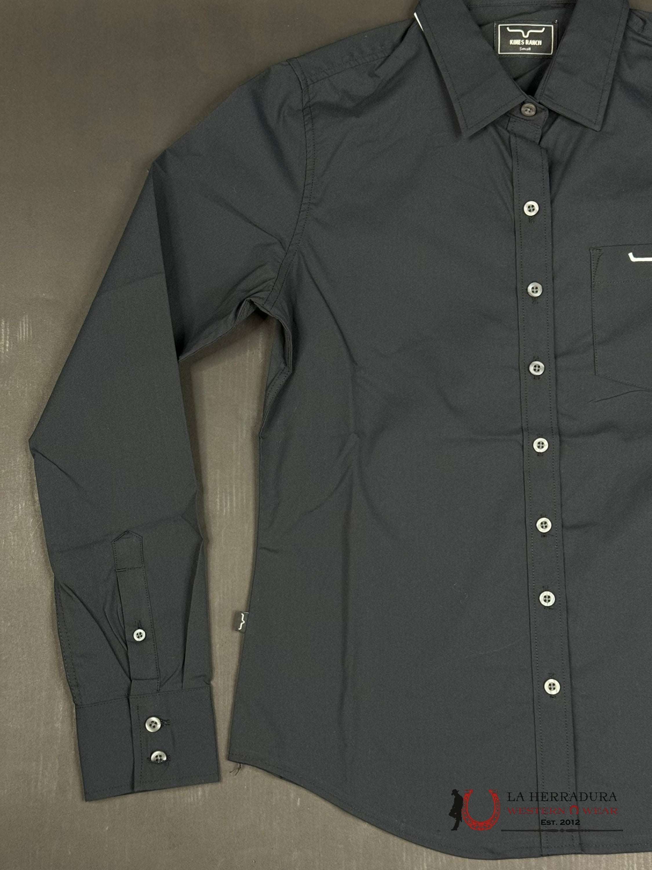 Kimes Ranch Team Long Sleeve Shirt Black Ropa Mujeres