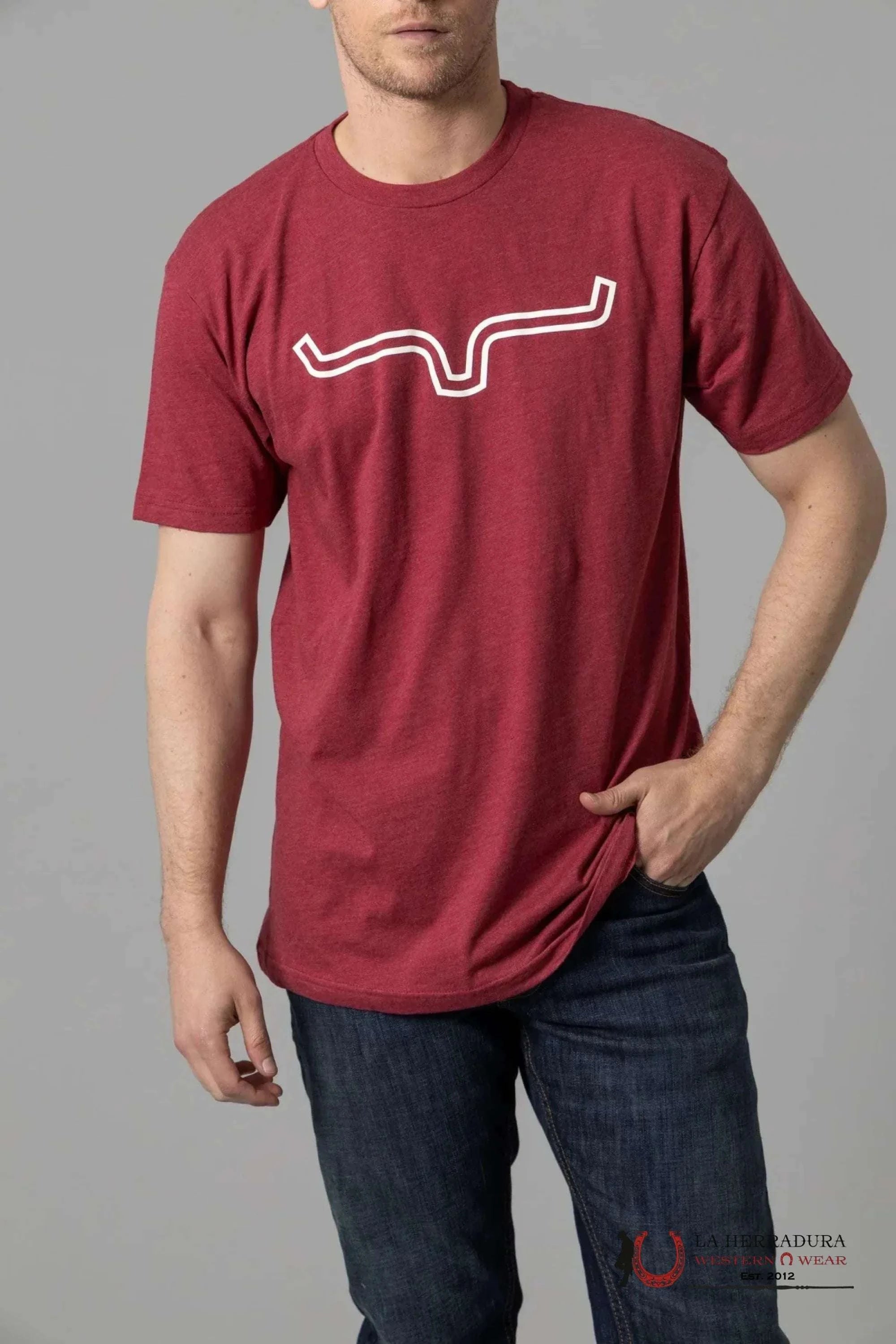 KIMS RANCH MENS SHIRTS OUTLIER CARDINAL ROPA HOMBRES