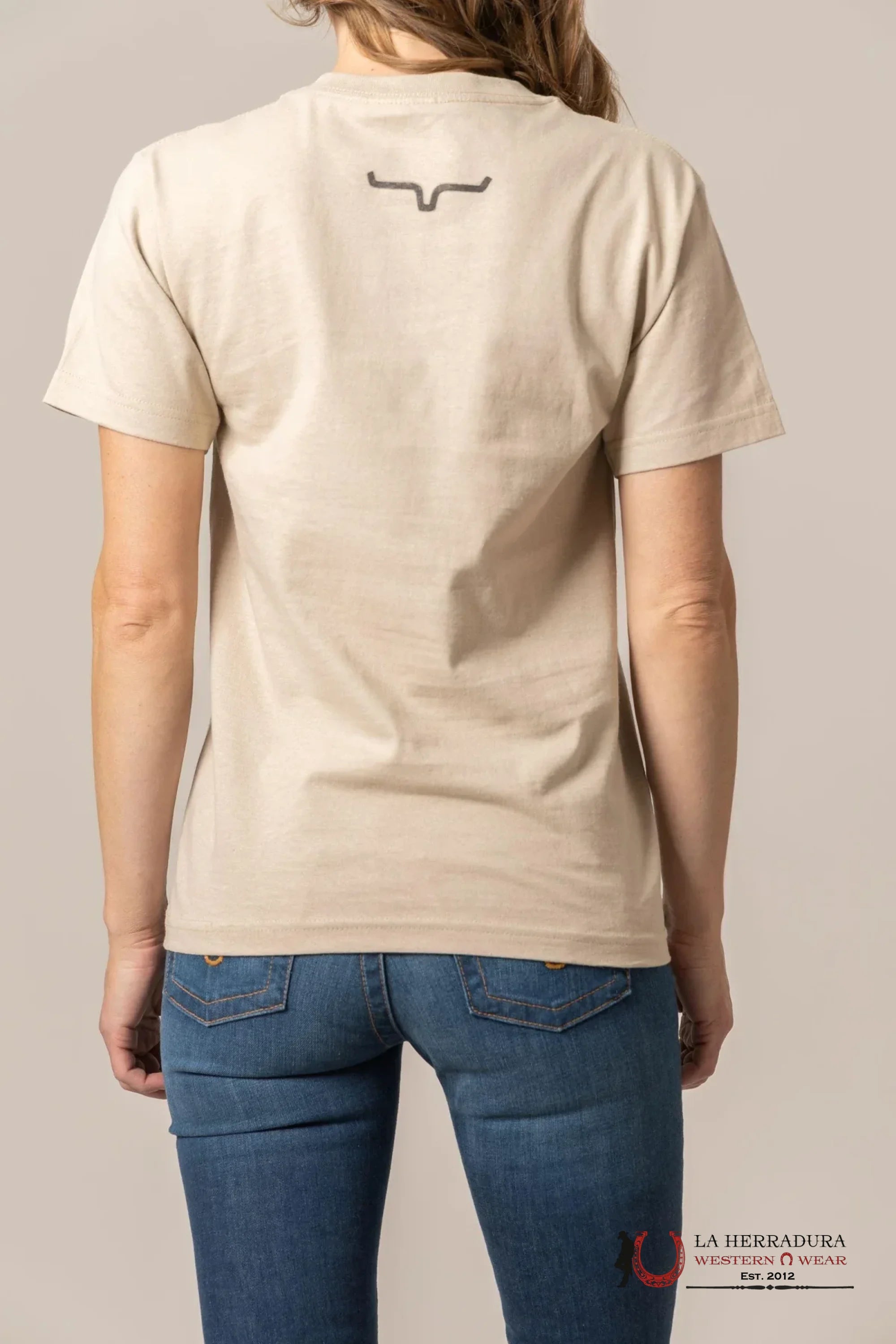 KIMS WOMEN T-SHIRT HAND DRAWM SAND ROPA MUJERES