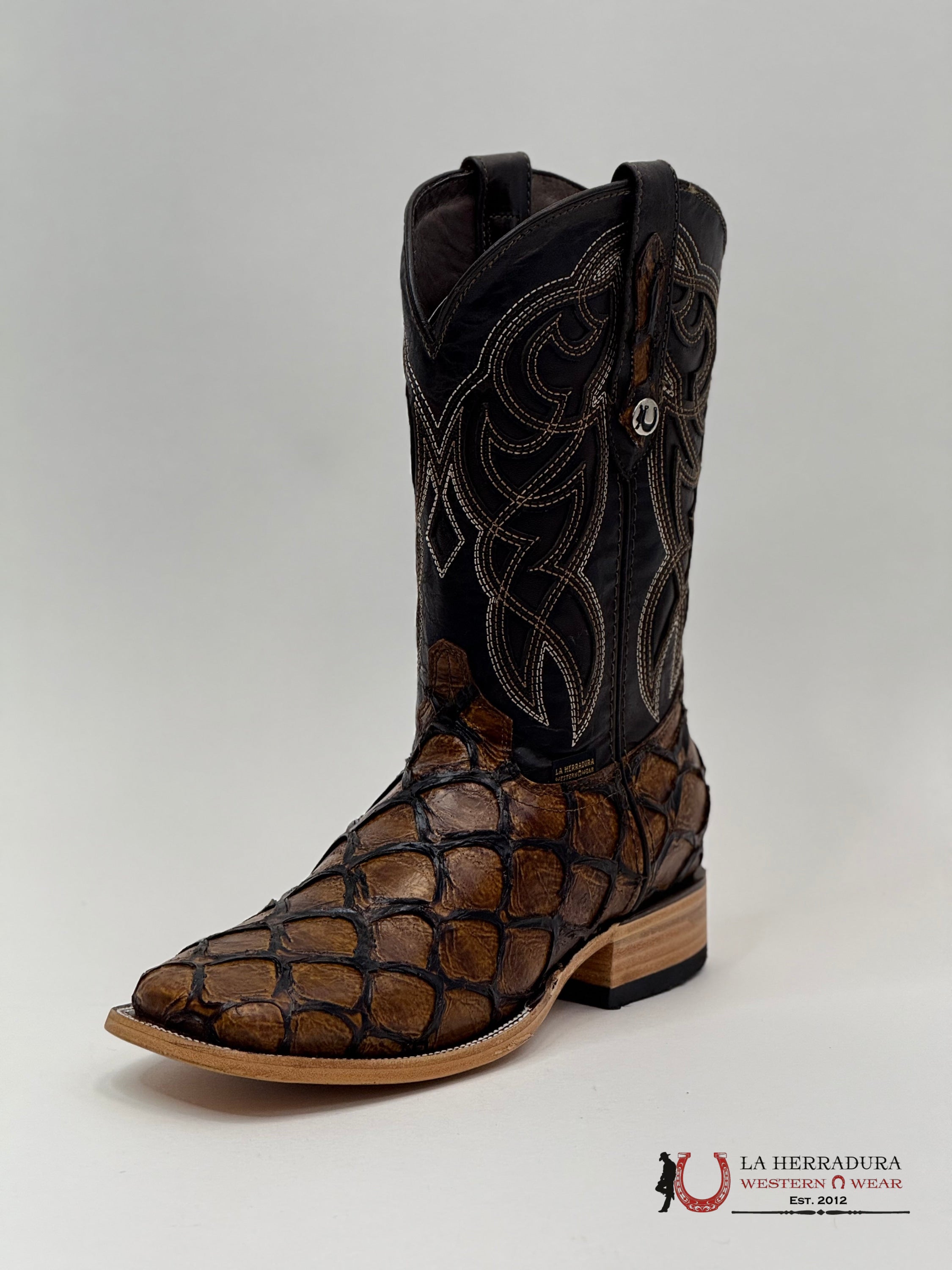 LA HERRADURA EST. PEZ CLON MIEL BRILLOSO BOTAS HOMBRES