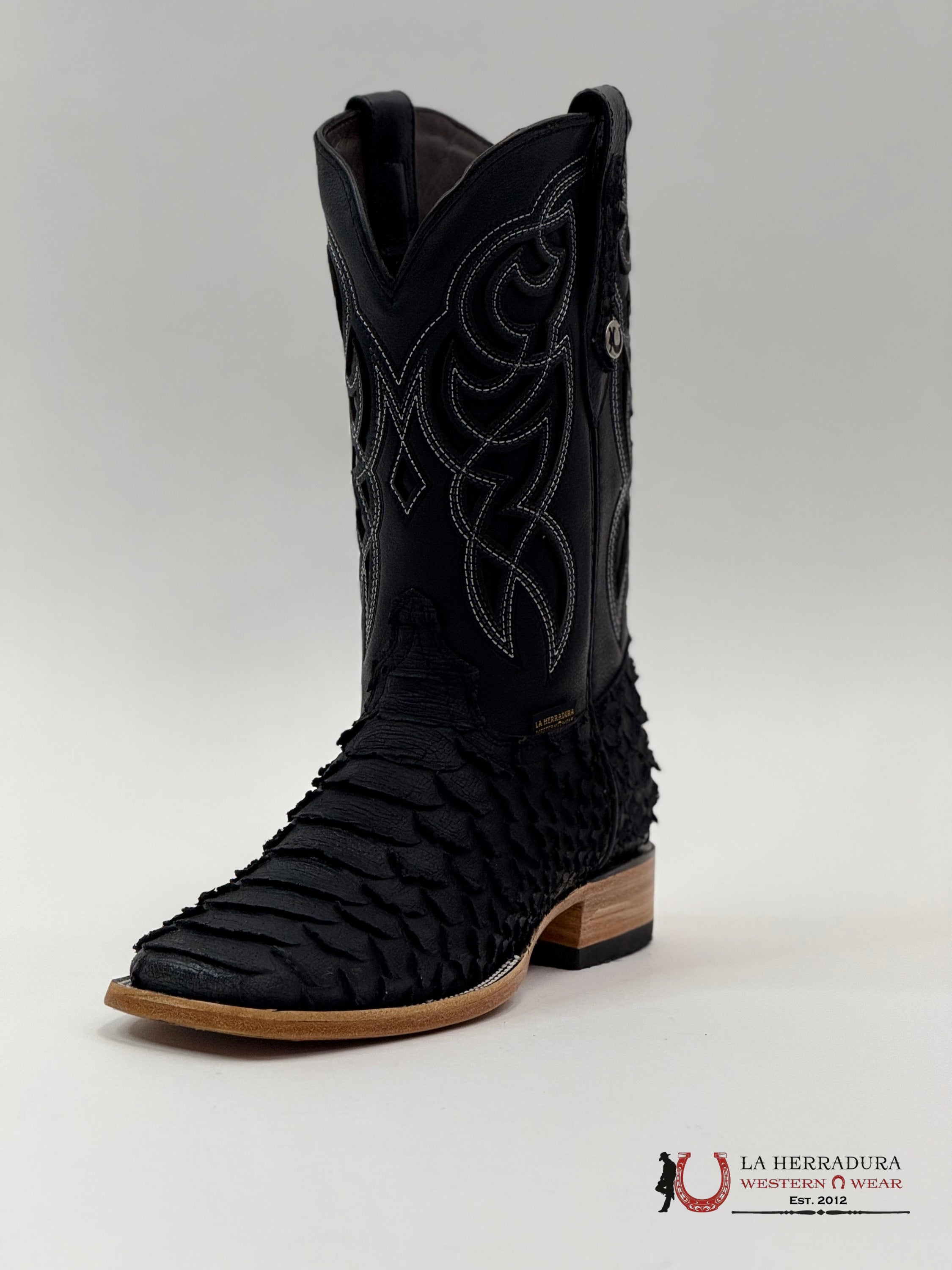 LA HERRADURA EST. PITON MEGA NEGRO MATTE BOTAS HOMBRES