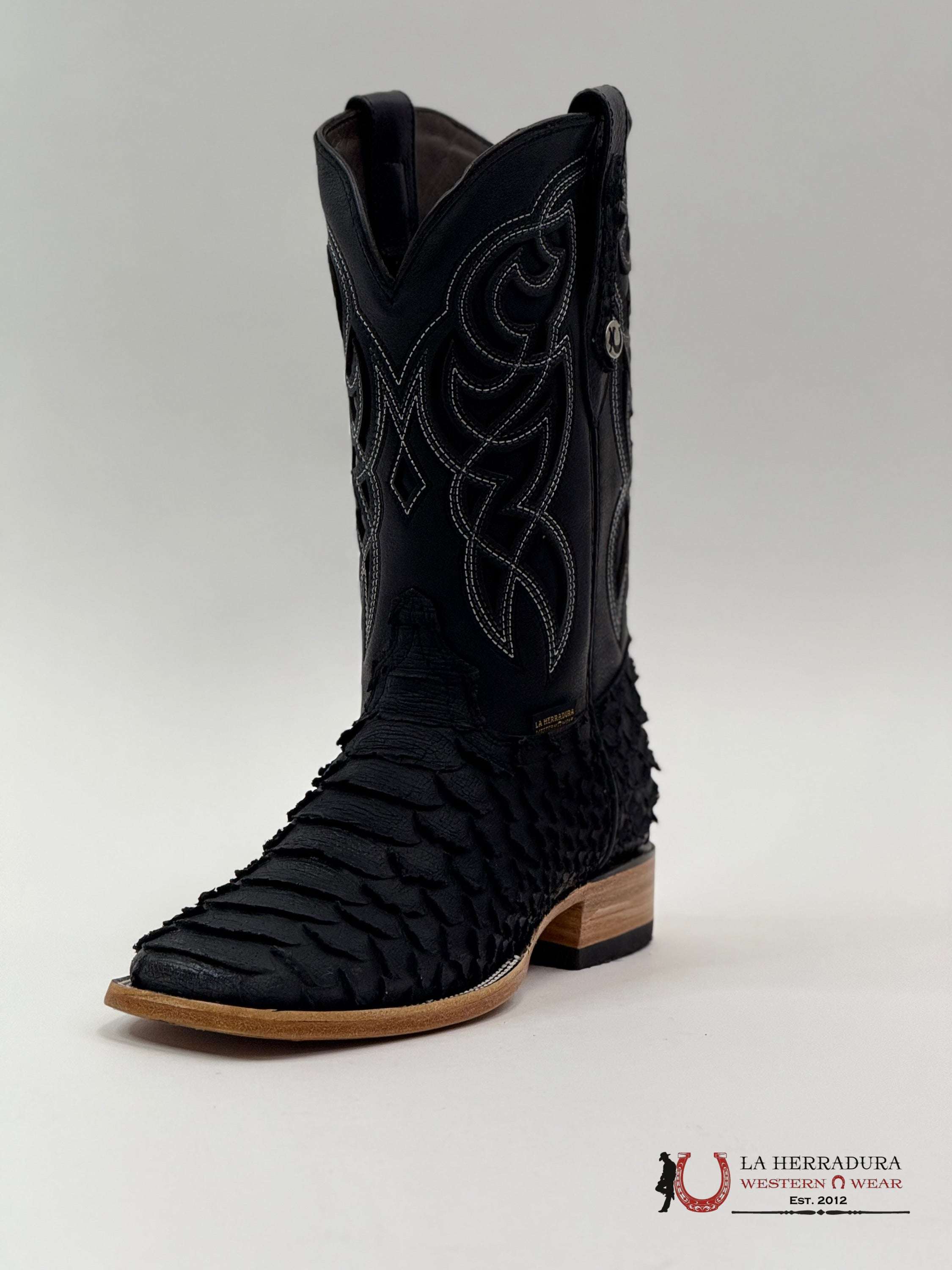 LA HERRADURA EST. PITON MEGA NEGRO MATTE BOTAS HOMBRES