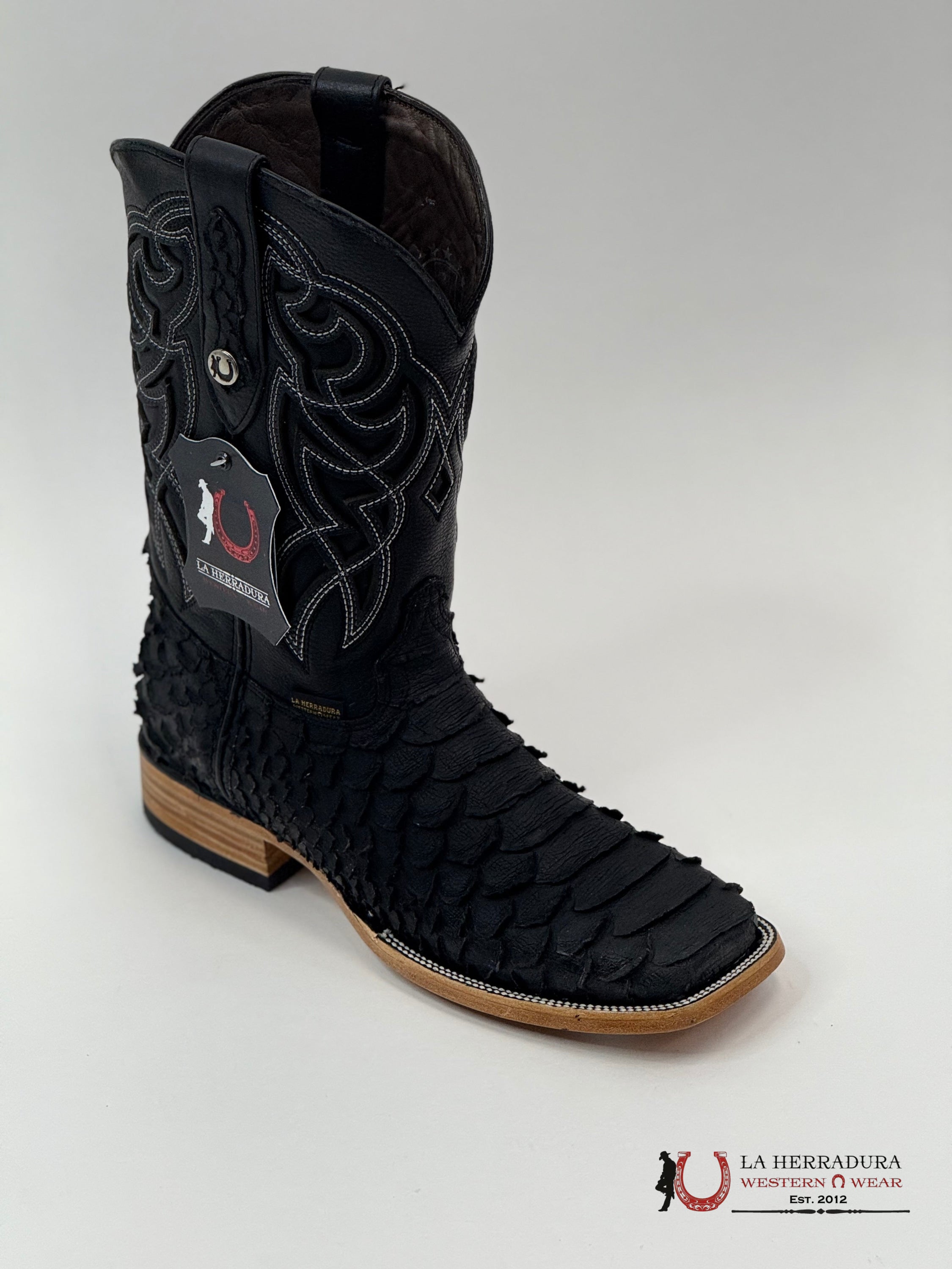 LA HERRADURA EST. PITON MEGA NEGRO MATTE BOTAS HOMBRES