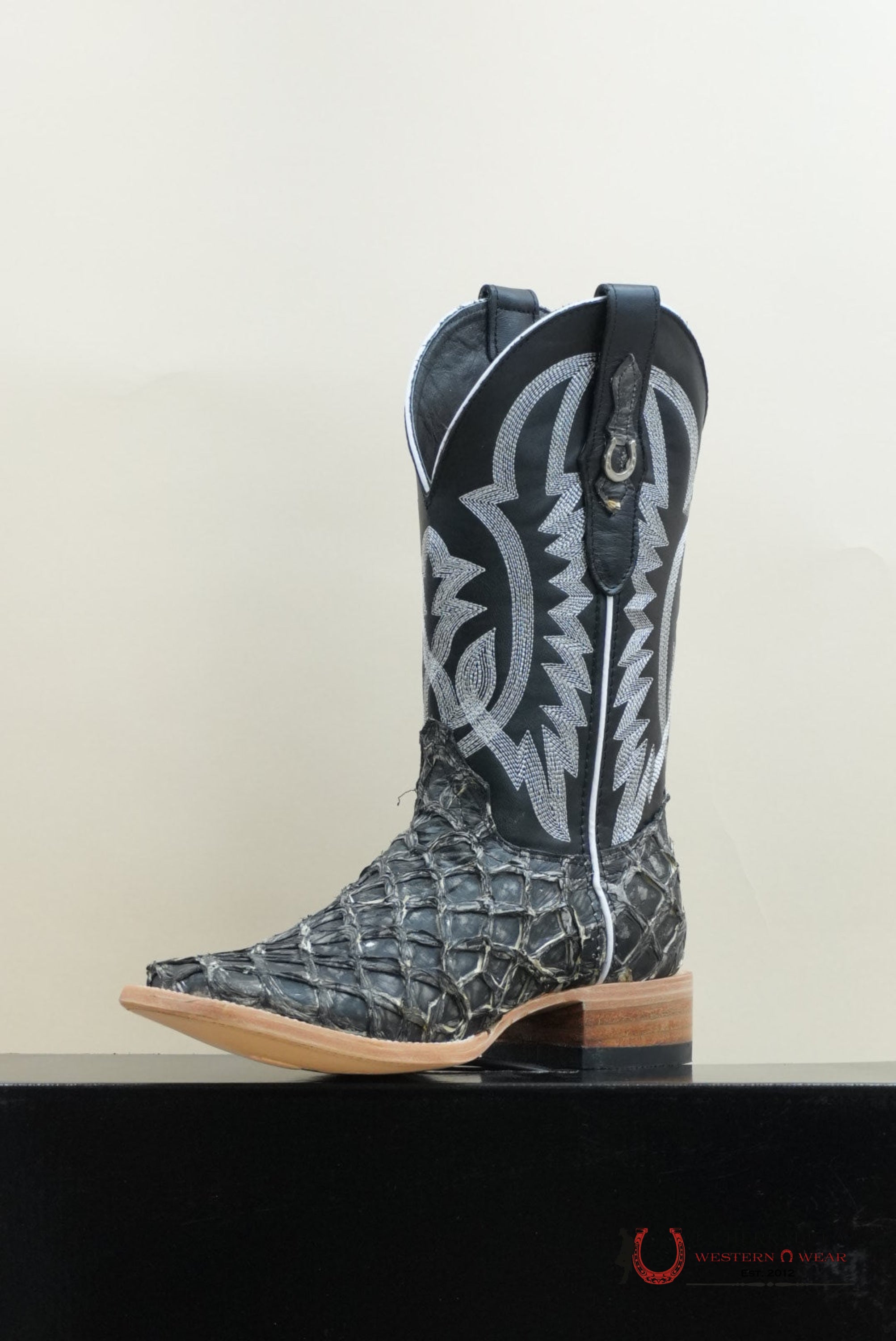 LA HERRADURA BIGBASS GHOST TULIPÁN NEGRO BOOT BOTAS HOMBRES