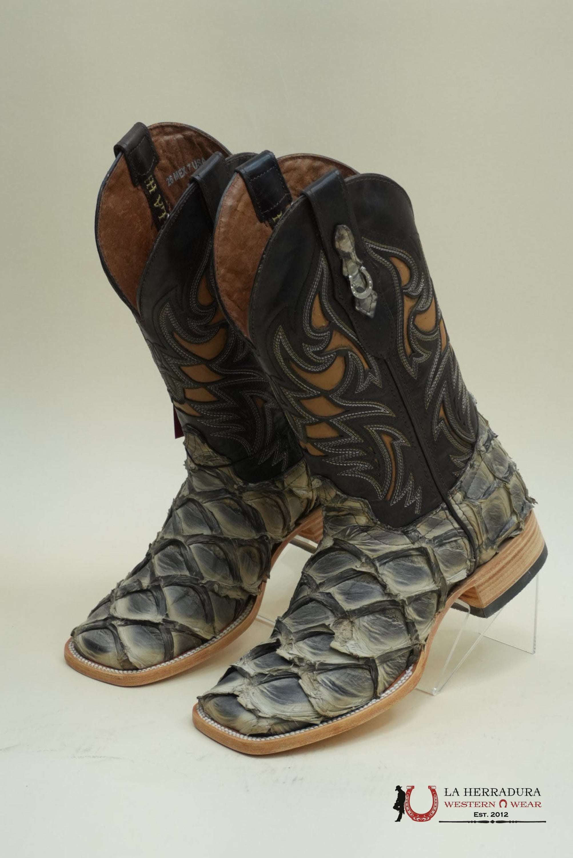 LA HERRADURA PESCADO PALE TAN SAVANNA ZARAGOZA TABACCO BOOT BOTAS HOMBRES